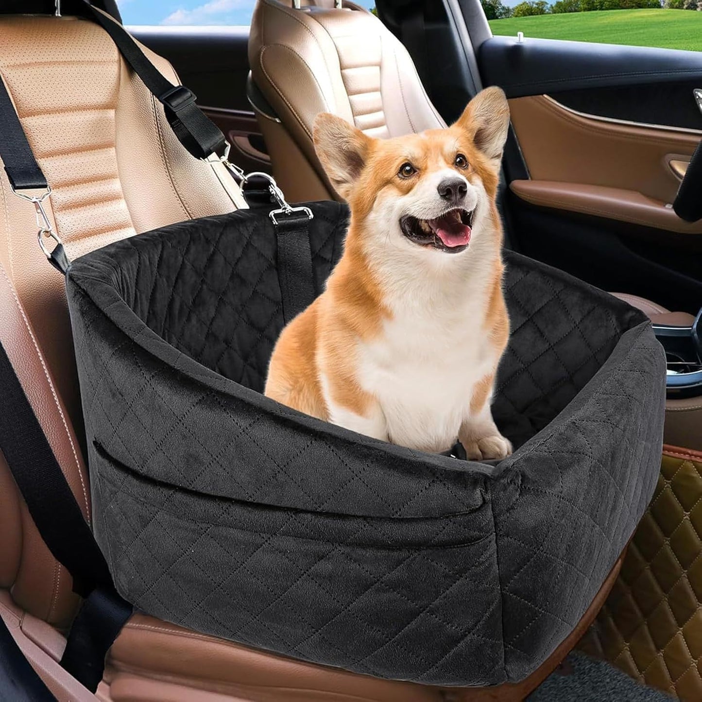 Pet for Small and Middle Dogs with Rope and Storage Pockets Soft Oxford Fabric Design for Small Dogs