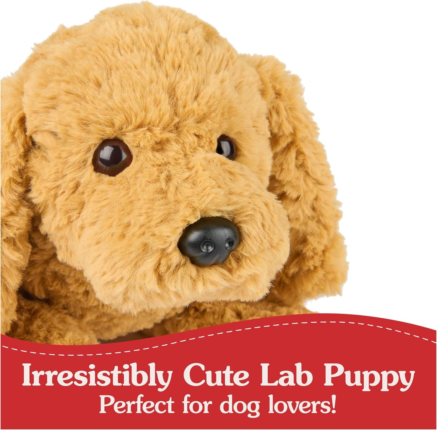 GUND Muttsy Dog Plush, Premium Plush Puppy Stuffed Animal for Ages 1 and Up, Brown, 14”