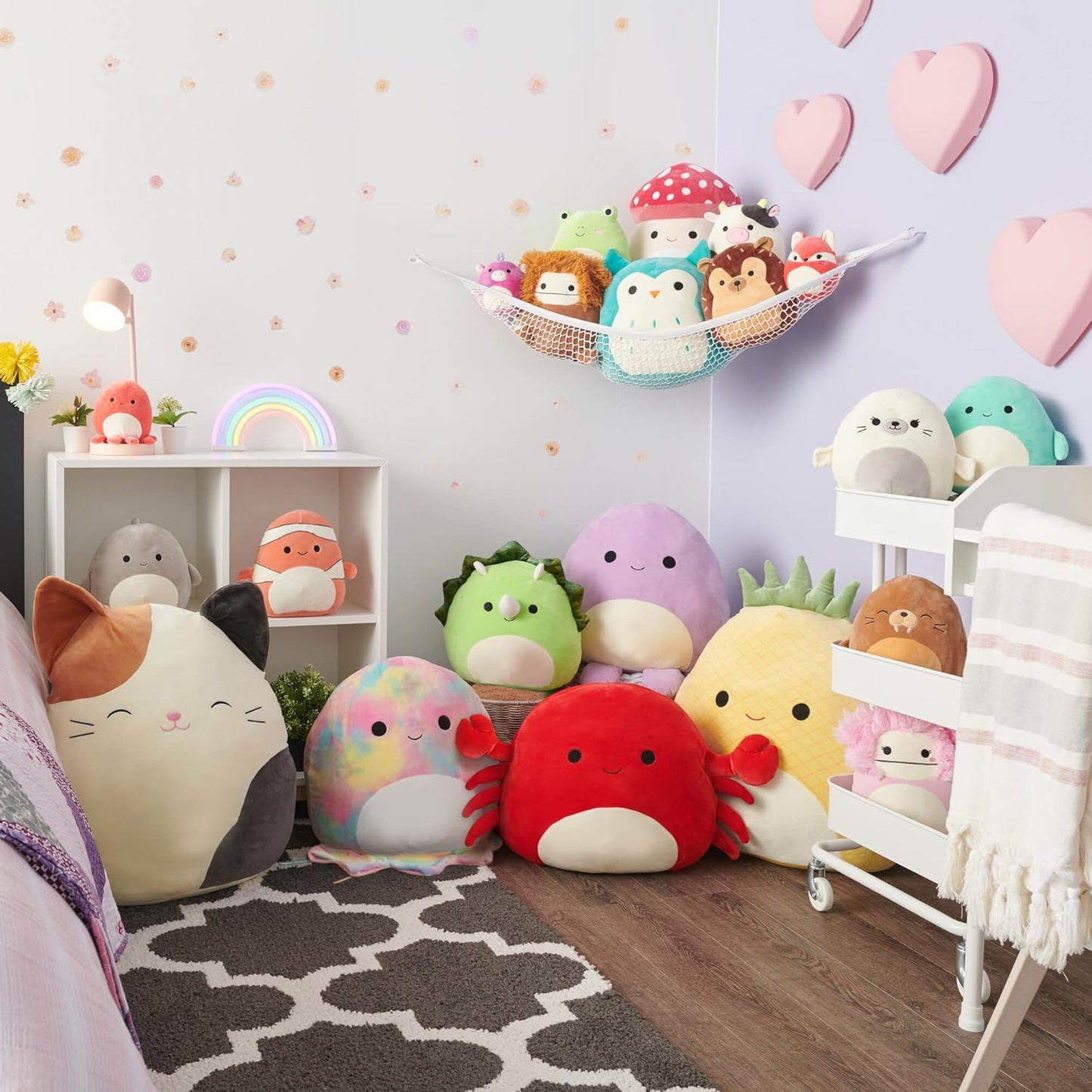 Squishmallows Original 5-Inch Fatima Peach Frog with Fuzzy Belly - Official Jazwares Plush