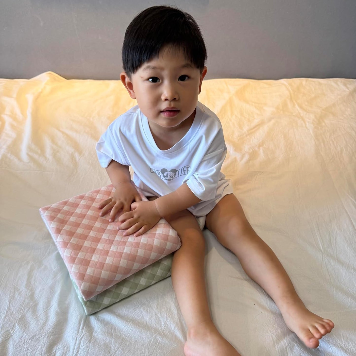 2 Pack Ultra-Soft 4-Layer Washable Underpads, 34”x36” Premium Cotton Grid Incontinence & Bedwetting Pads with Leak-Proof TPU – Breathable, Odor-Free for Adult, Senior, Kid, Menstrual, Pet Care