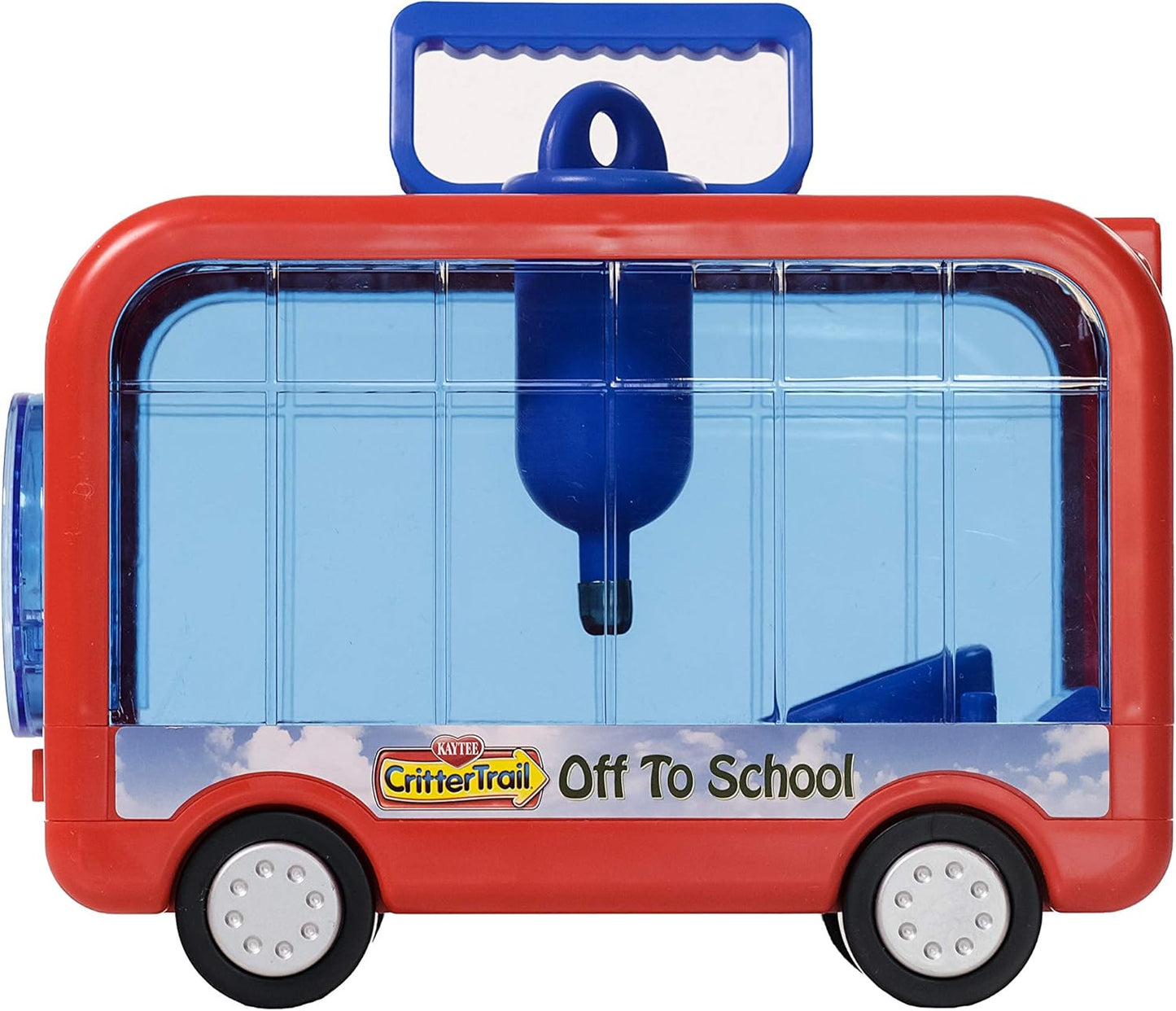 Kaytee CritterTrail Off To School Travel Carrier for Pet Hamsters, Gerbils, or Mice