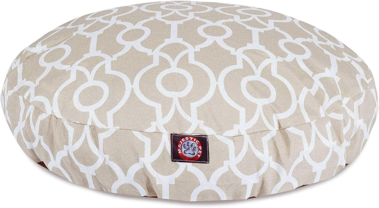 Majestic Pet Athens Sand Small Round Pet Bed