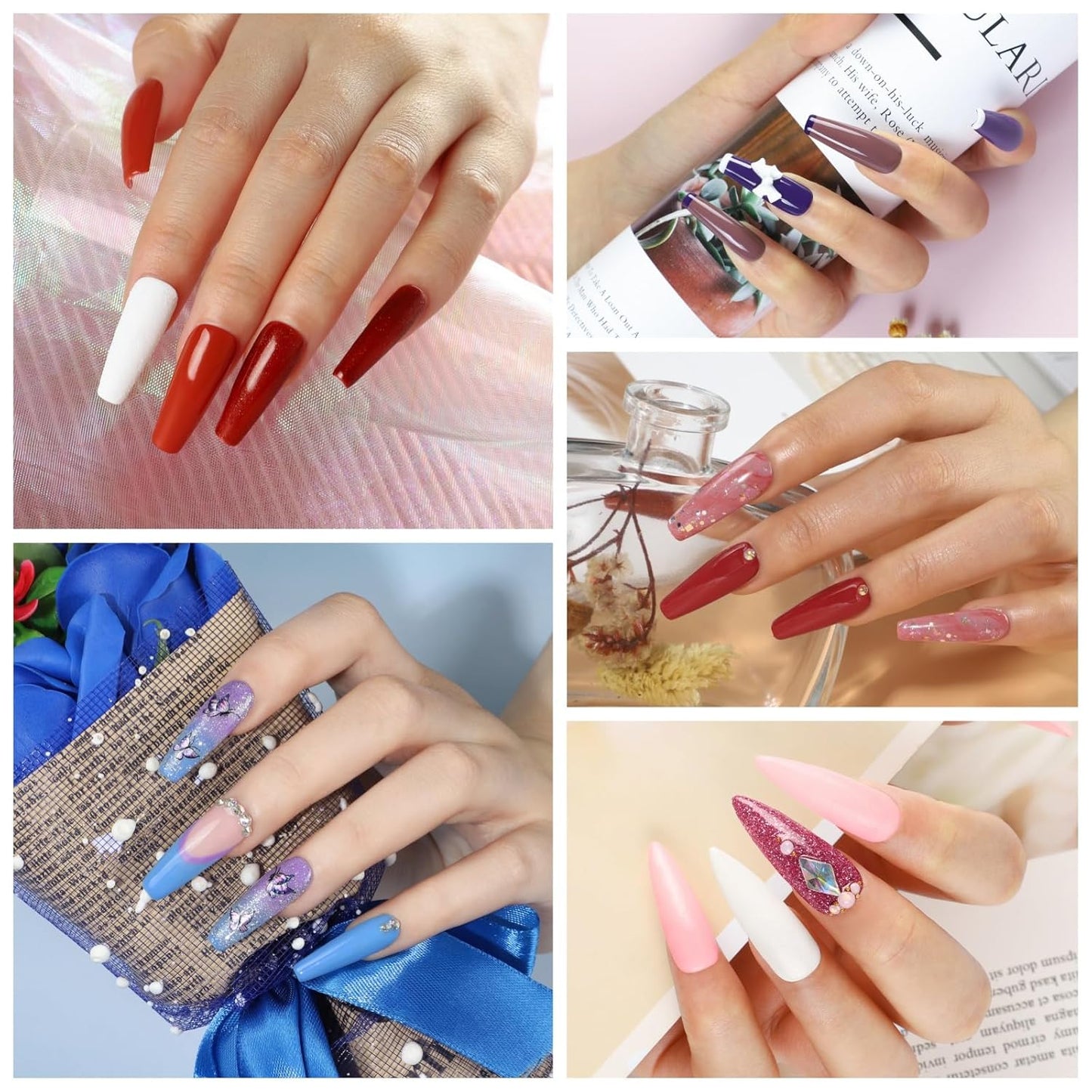 COSCELIA 53pcs Gel Nail Polish Kit with U V light and Drill Starter Kit 35 Colors Gel Nail Polish with 5pcs Top Base Coat Nail Art Professional Gel Manicure Kits Gifts for Women Teens Girls