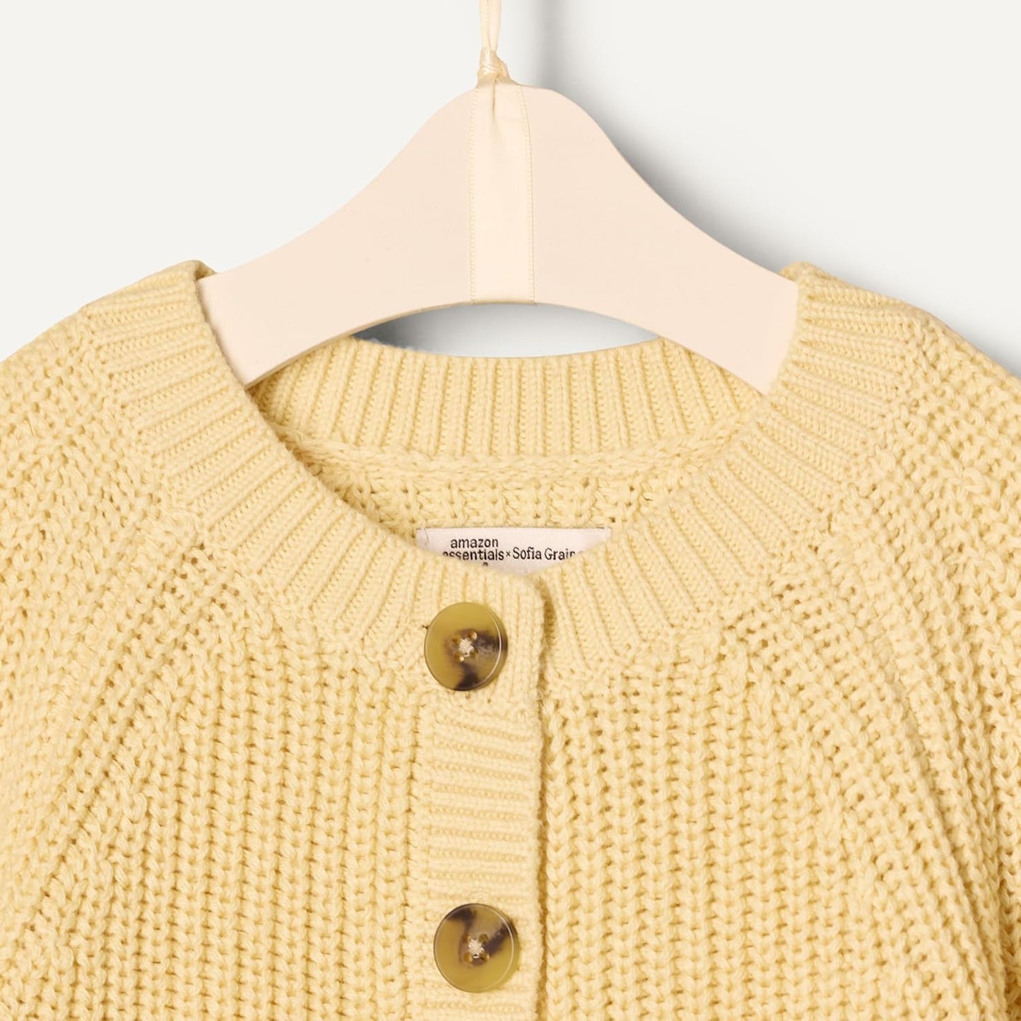 Amazon Essentials x Sofia Grainge Unisex Babies' Cotton Knit Playsuit