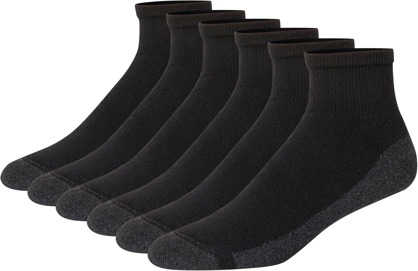Hanes Men's Max Cushioned Ankle Socks (Multipacks)