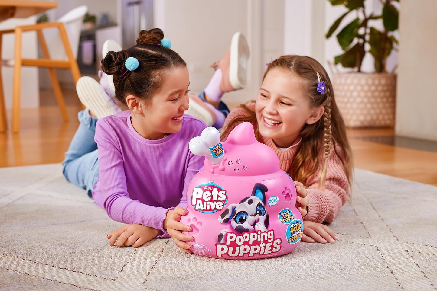 Pets Alive Pooping Puppies (Husky) by ZURU Surprise Puppy Plush, Ultra Soft Plushies, Interactive Toy Pets, Electronic Pet Puppy for Girls and Children