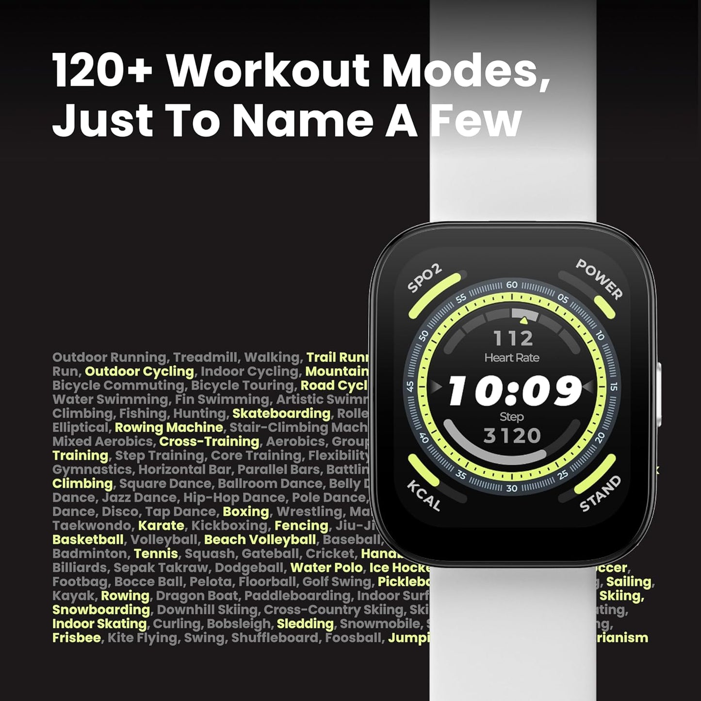 Amazfit Bip 5 Smart Watch 46mm, GPS, Amazon Alexa Built-in, Bluetooth Calling, 10-Day Battery, Heart-Rate & VO2 Max, Sleep Health Monitoring, AI Fitness Tracker App, for Android & iPhone, Pastel Pink