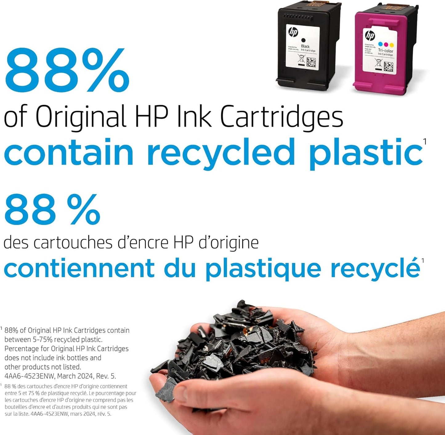 HP 910 Cyan, Magenta, Yellow Ink Cartridges (3-Pack) | Works with OfficeJet 8010, 8020 Series, OfficeJet Pro 8020, 8030 Series | Eligible for Instant Ink | 3YN97AN