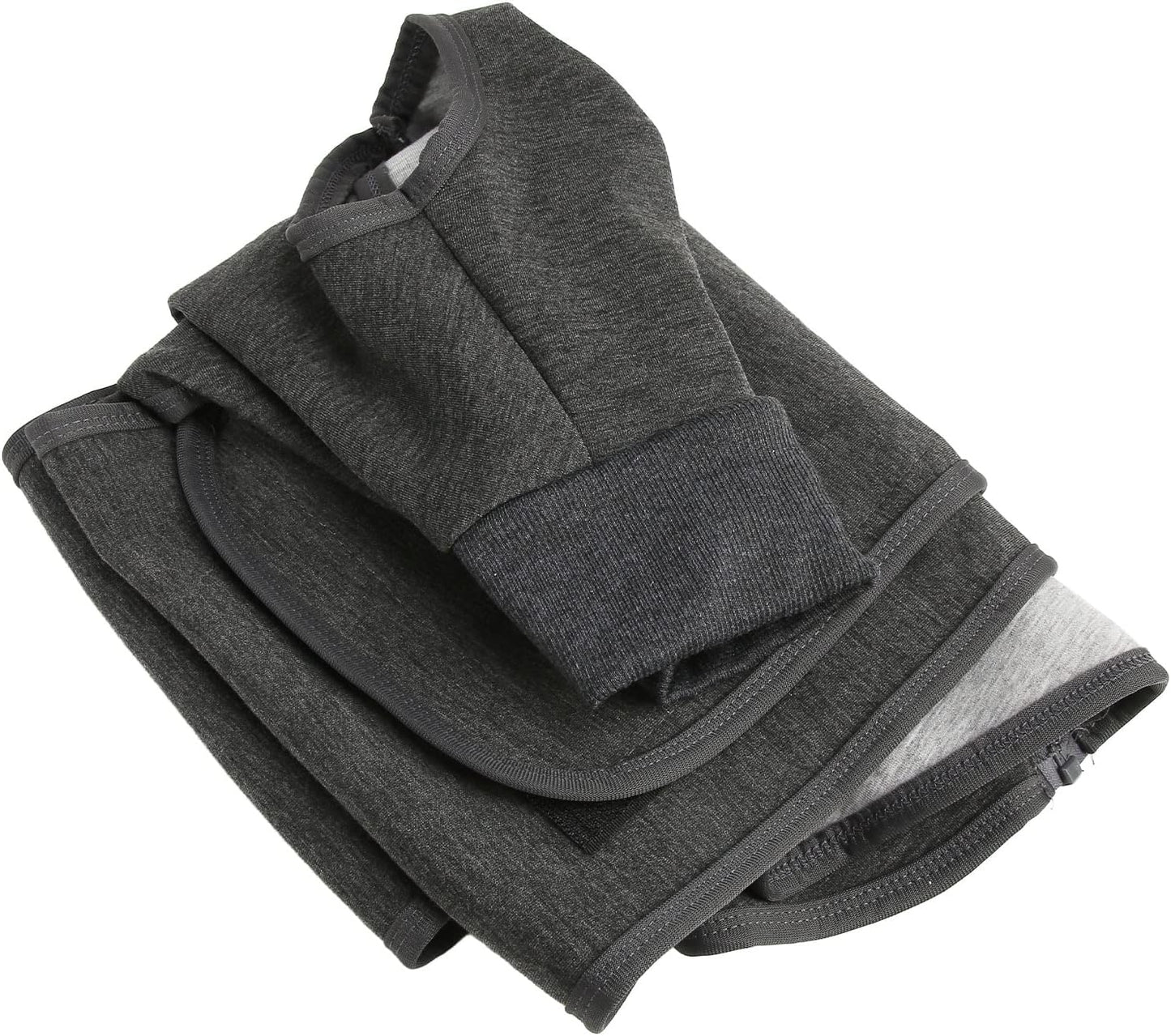 Dog Anxiety Vest Jacket Comfort Clothes Breathable Adjustable Calming Coat for Thunderstorms Travel Reflective Tape Polyester Cotton (XXL)