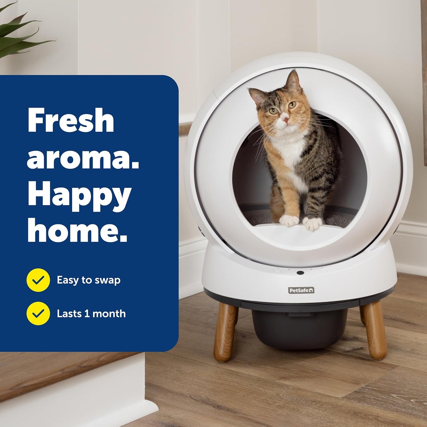 PetSafe ScoopFree SmartSpin Litter Box Deodorizers (2-Pack) - Odor Control Deodorizer - Fresh Essential Oils - Neutralize Odor - Litter Box Accessory Refill
