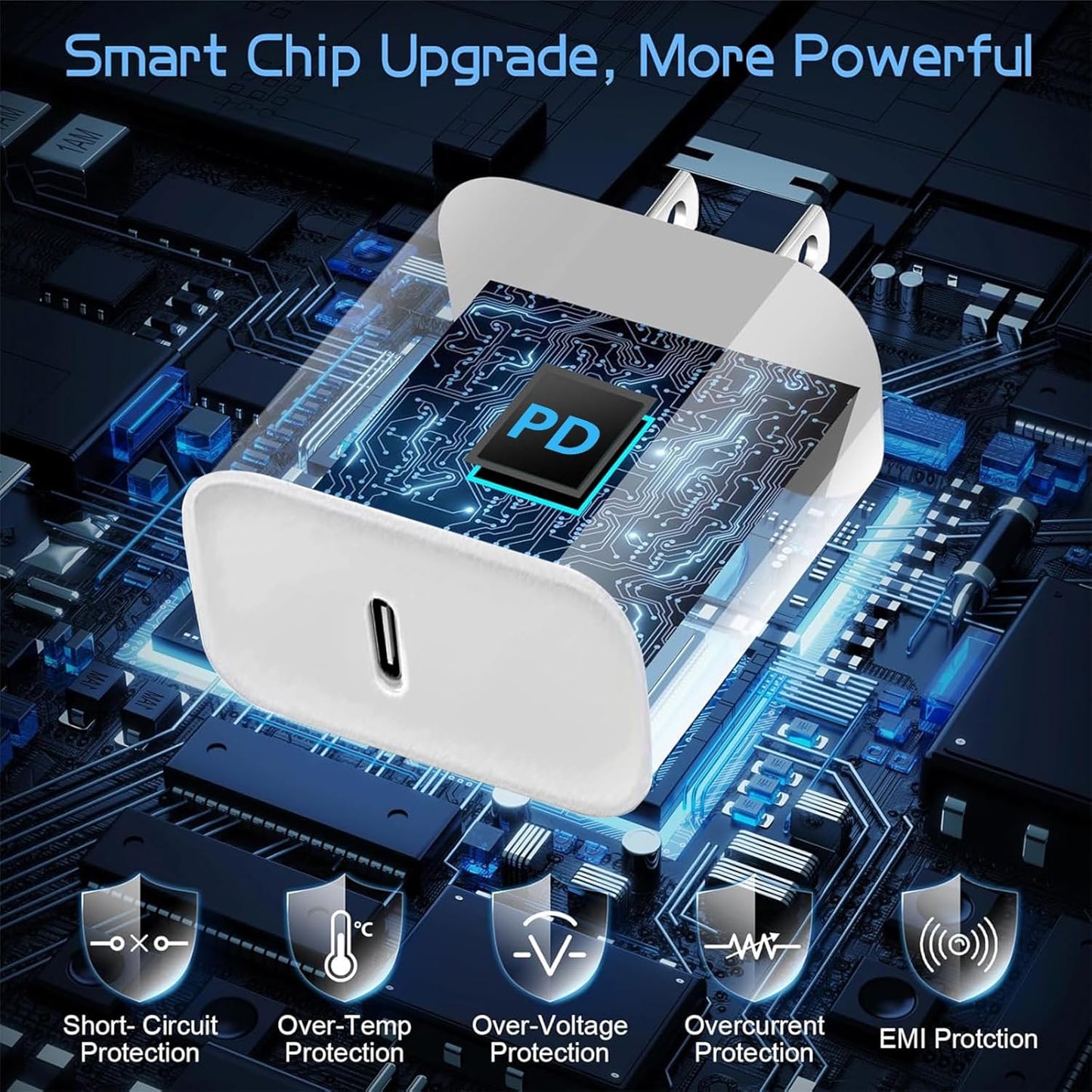 [Apple MFi Certified] Magnetic Wireless Charger for iPhone 16 Pro Max/16 Pro/15/14/13/12/Plus/AirPods 3/2/Pro 2, 6FT Magnet Charge for Apple Mag-Safe Charger Fast Wireless Charging, 2Pack