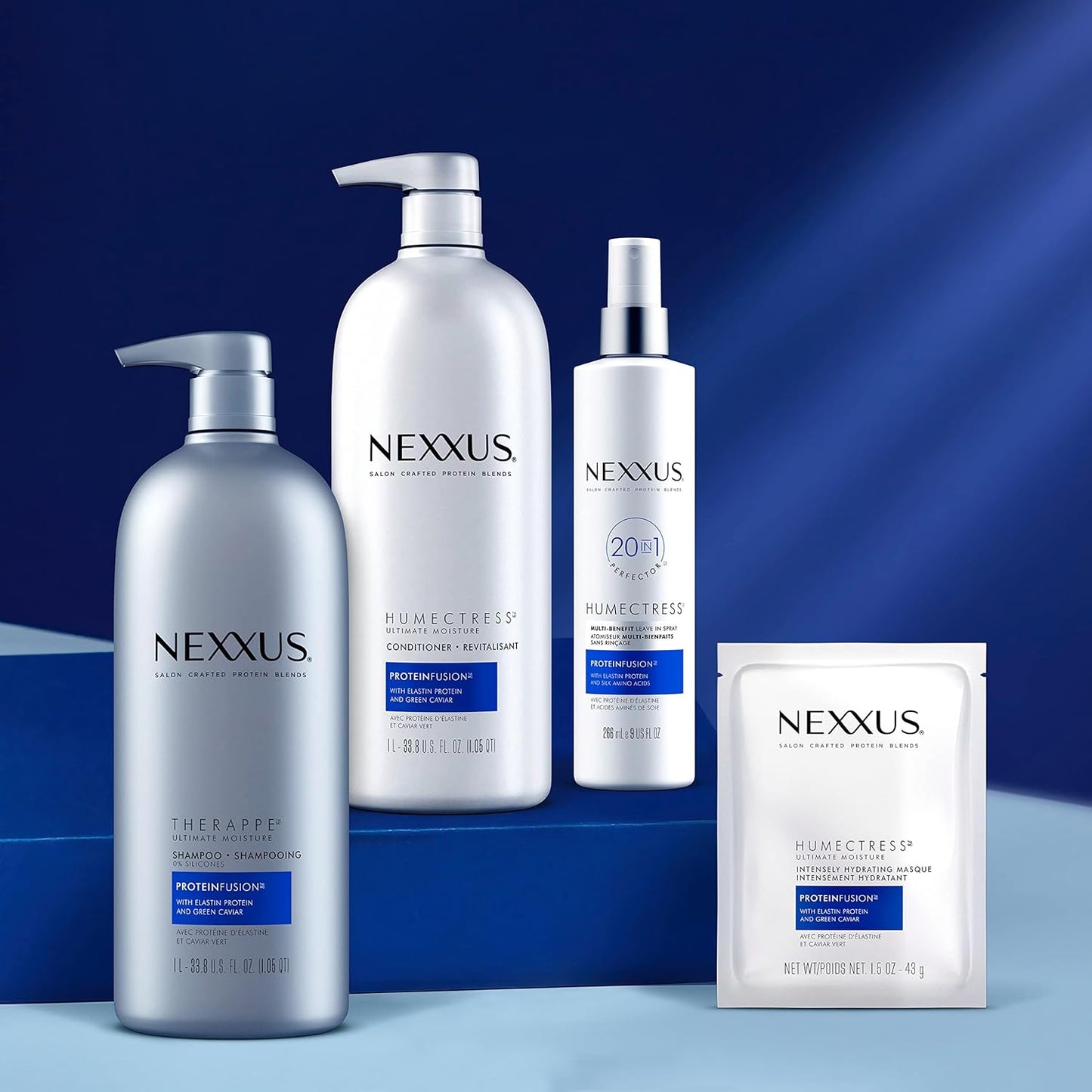 Nexxus Humectress Conditioner for Ultimate Moisture for Dry Hair Powered by POLYSOFT HYDRATOR Technology with Tri-lipids 33.8 oz