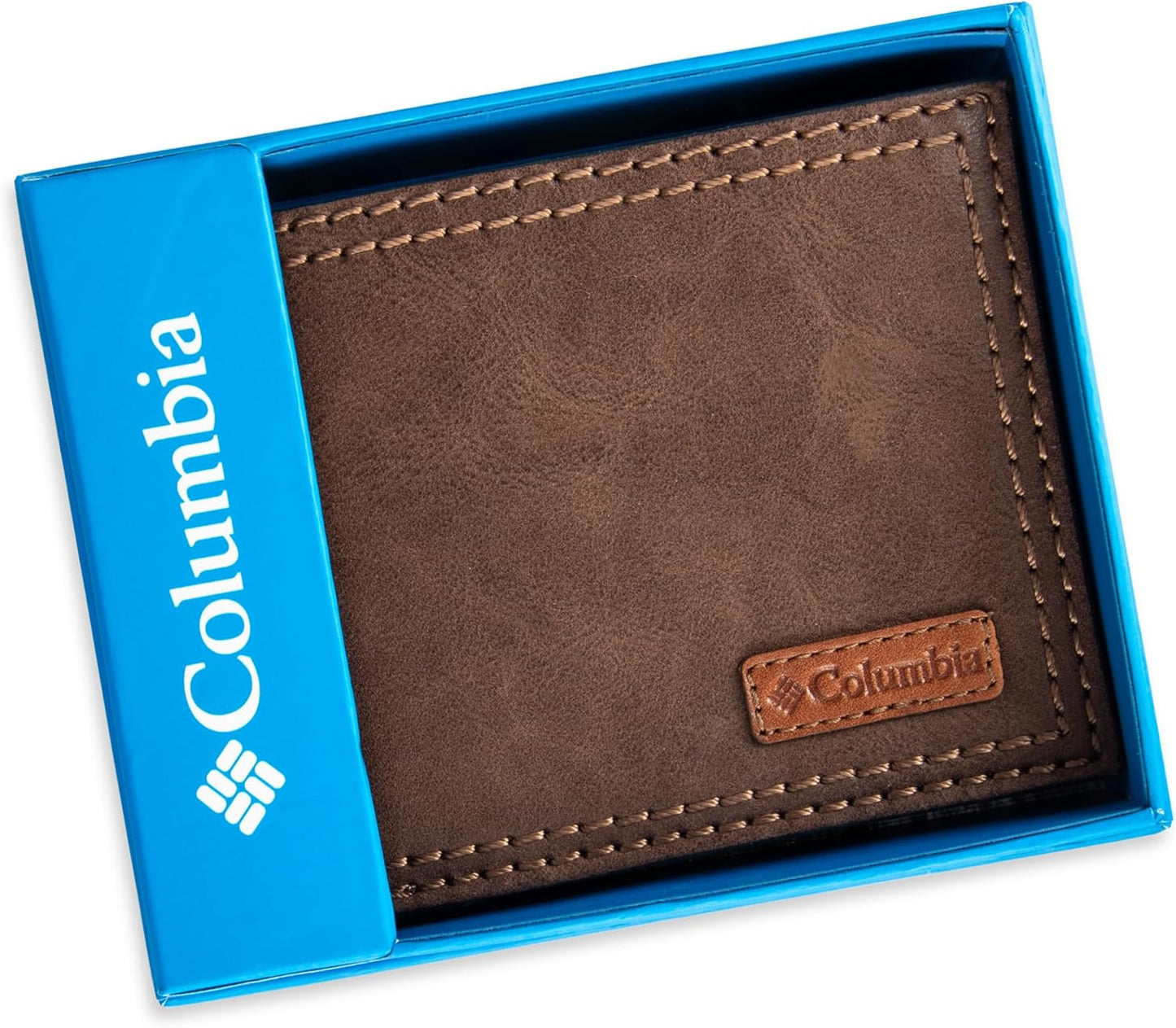 Columbia Mens RFID Slim Bifold Wallet With ID Window