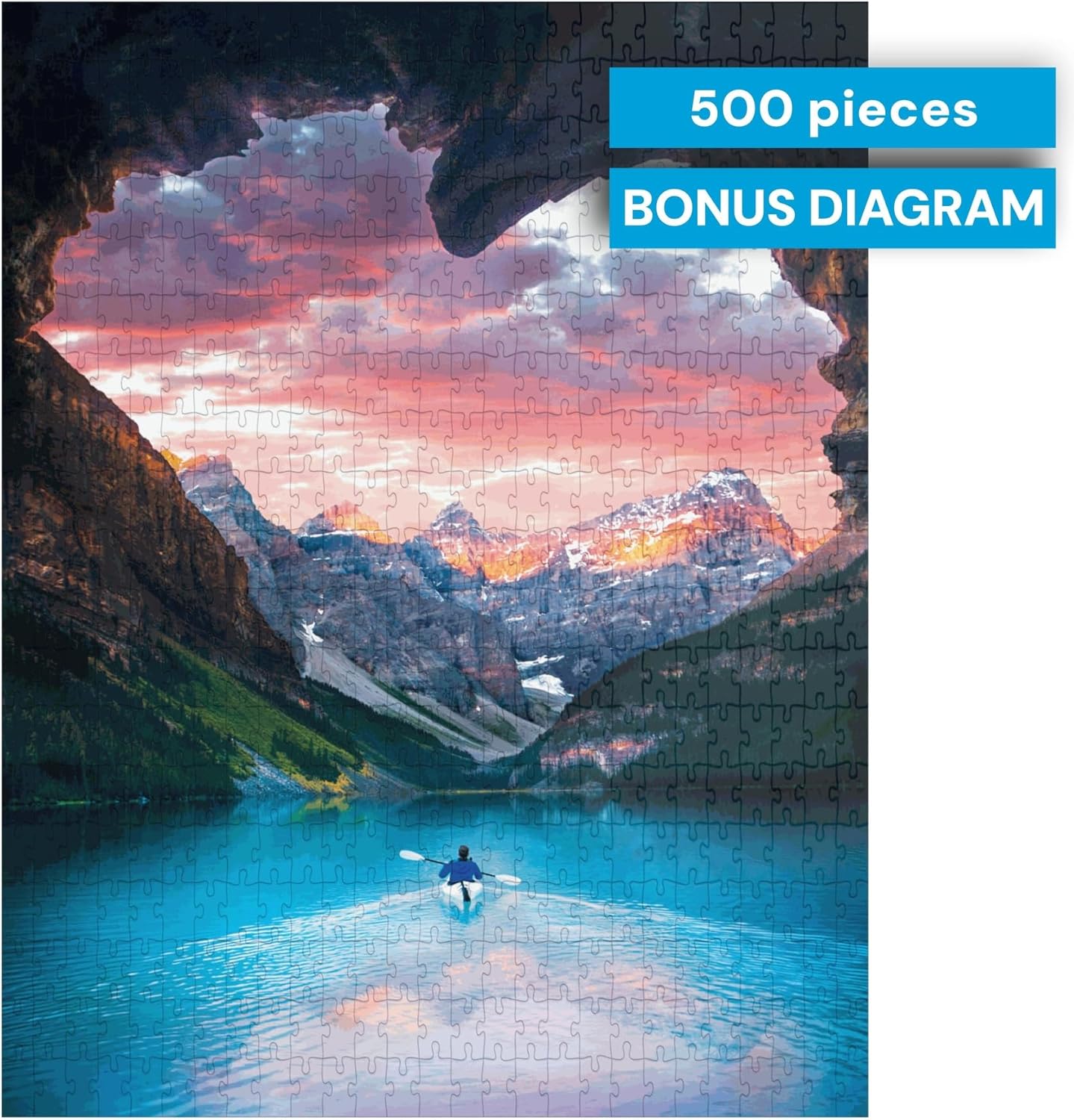 Buffalo Games - Dillion Saw -Follow Your Heart - 500 Piece Jigsaw Puzzle For Adults -Challenging Puzzle Perfect for Game Nights - Finished Size is 21.25 x 15.00