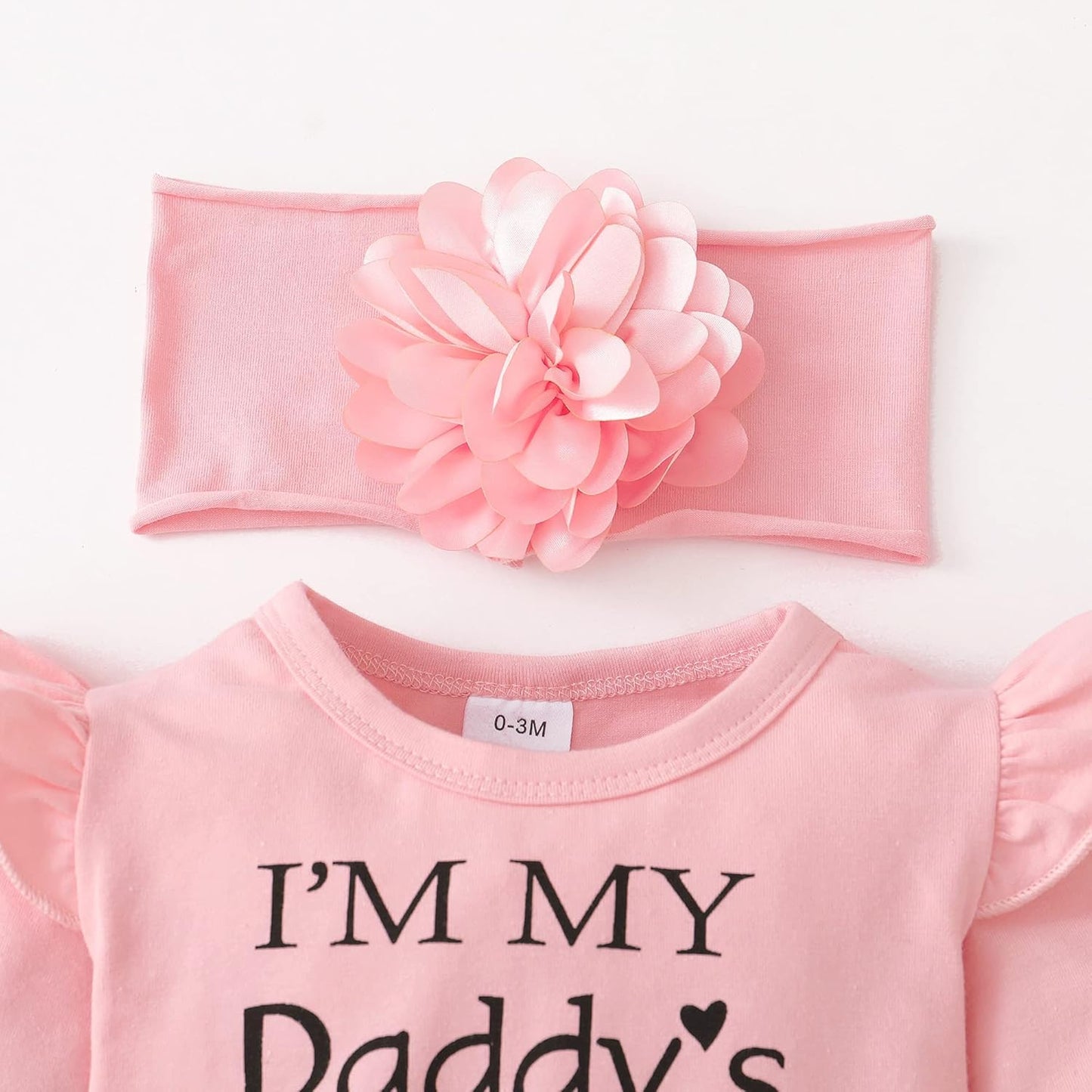 SUNNY PIGGY Newborn Infant Baby Girl Clothes Ruffle Romper Toddler Girl Floral Cotton Pant Sets Girls Clothing Outfit
