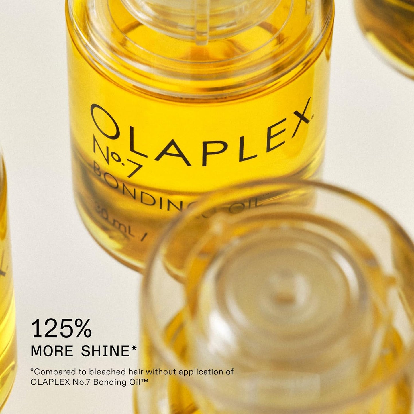Olaplex Nº. 7 Bonding Oil: High Shine | Heat Protectant, Visibly Smooths & Softens Hair, Added Color Vibrancy, Up to 72 Hour Frizz Control | For Coily, Curly, Straight, and Wavy, 30 mL / 1.0 Fl Oz