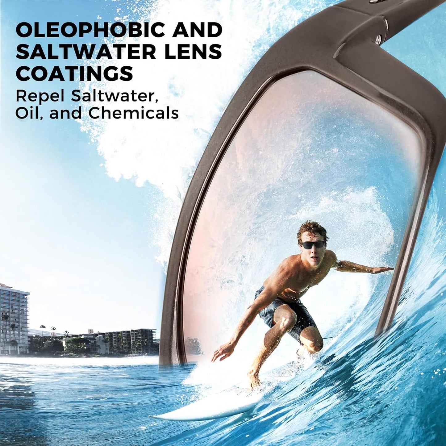 KastKing Huzzah Polarized Sport Sunglasses for Men and Women, Ideal for Driving Fishing Cycling and Running,UV Protection