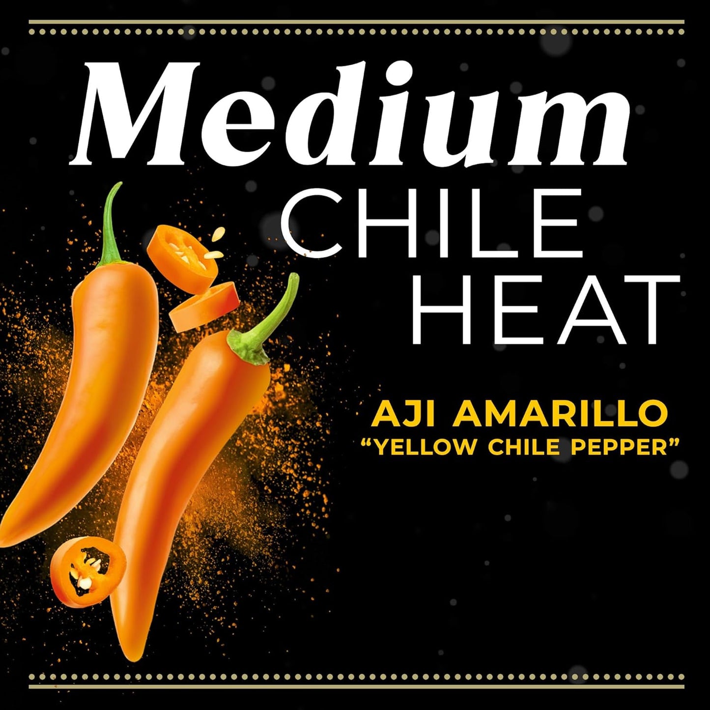 McCormick Seasoning, Aji Amarillo, 2025 Flavor of the Year, Made for Chefs, Blend of Tropical & Smoky Notes with Medium Chile Heat, For Seafood, Fish, Veggies, Poultry, Sauces, Salsa, and More, 24 oz