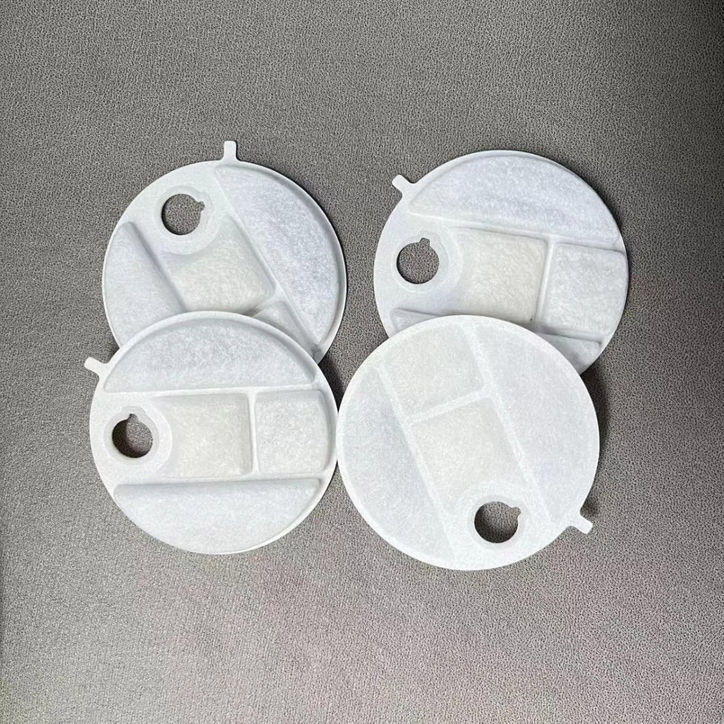 4 Pack Replacement for Pet Fountain Unique Round Double Filtration Double Filtration Replacement Automatic Pet Fountain