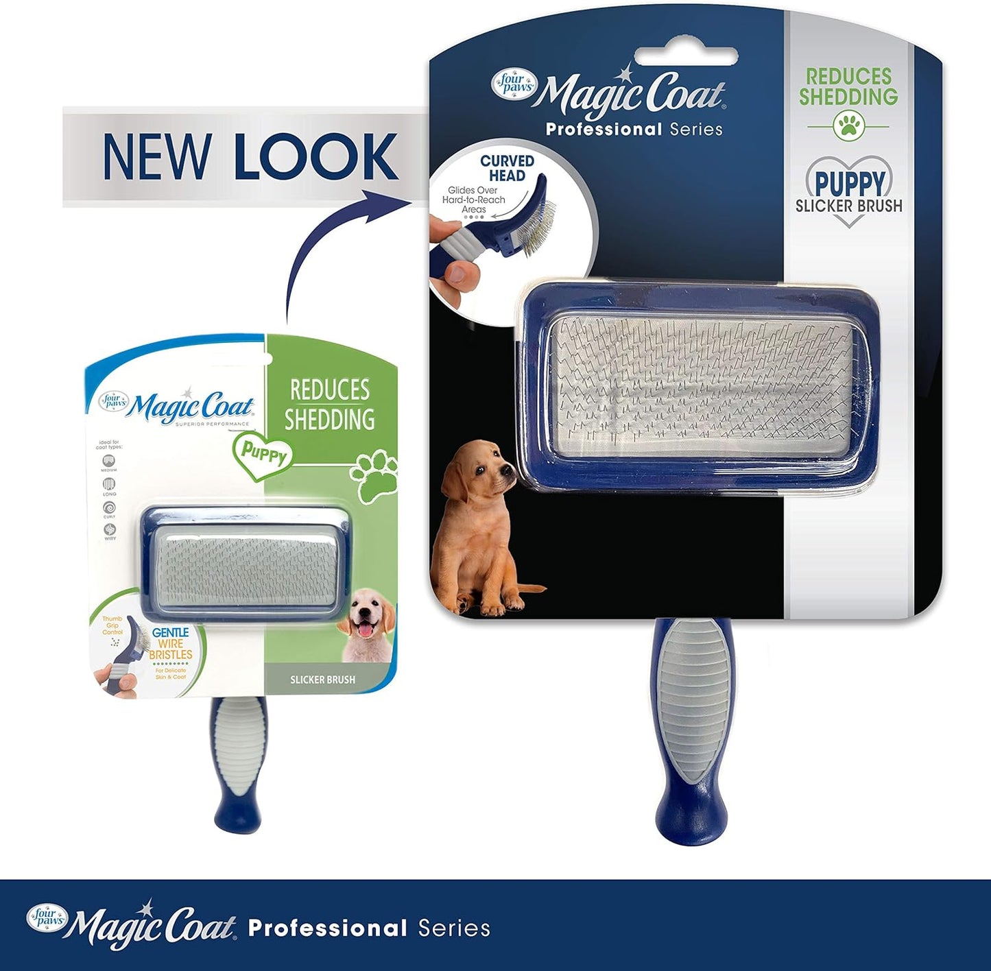 Four Paws Magic Coat Professional Series Grooming Tools - Trimmers, Nail Clippers, and Brushes for Pets