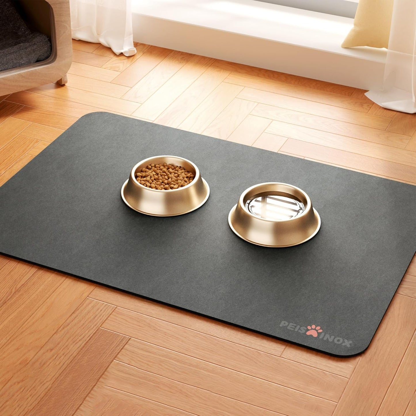 Dog Mat for Food and Water