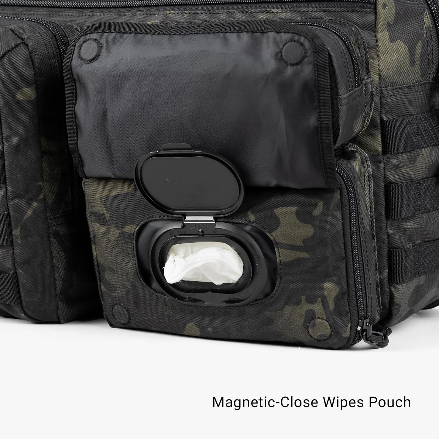 Tactical Baby Gear 4th Gen Tactical Diaper Bag for Dads w/Included Changing Mat, Stroller Straps