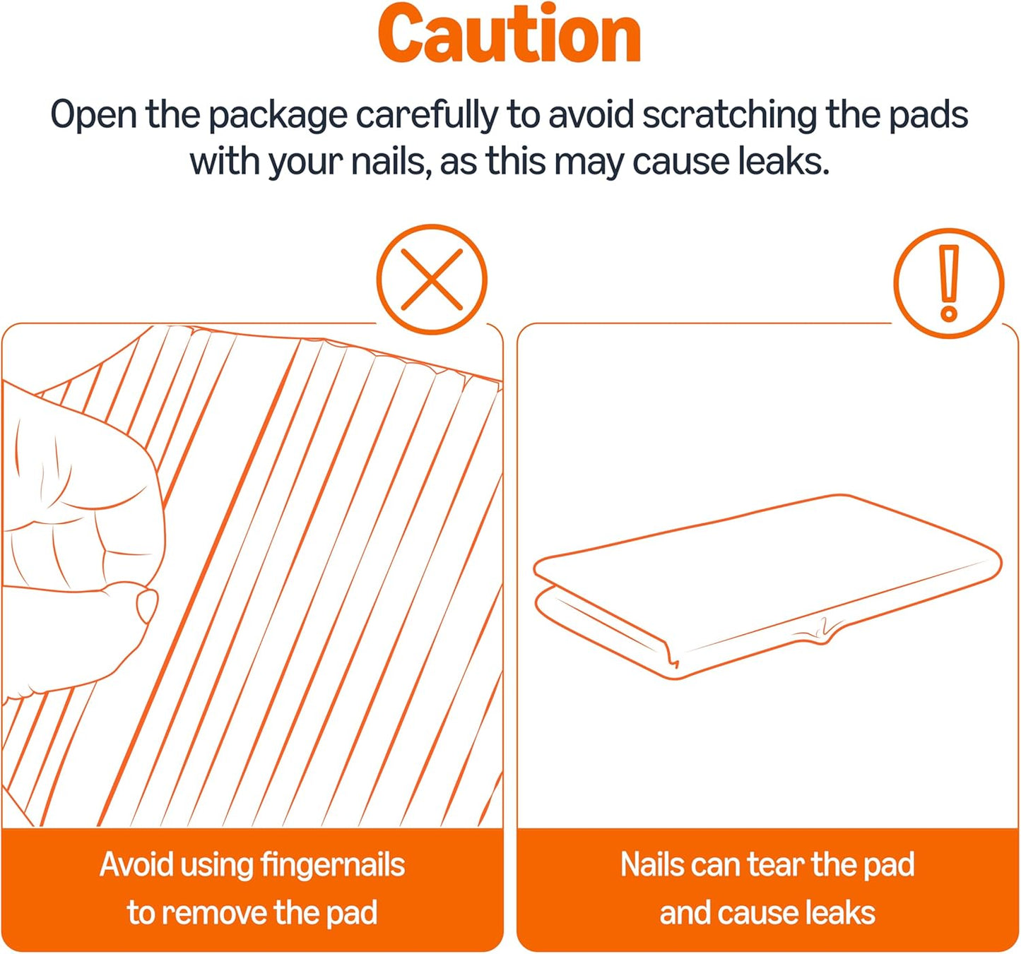 Amazon Basics Cat Pee Pads, Super Absorbent, Odor Control, Universal Fit for Litter Box, Disposable, Multi-Cat, Unscented, Purple and White, 20 Count