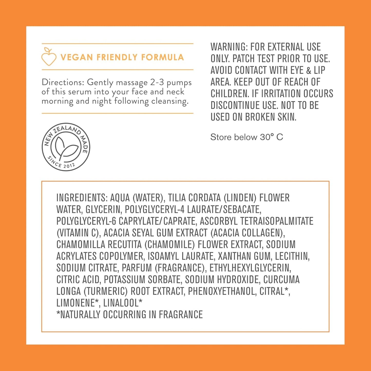 By Nature Vitamin C + Collagen Face Serum - Restore and Energize Tired Skin with Vitamin C, Plumping Collagen, Plus Texture Enhancing Turmeric - Premium Skin Care Serum for Face - 3fl. oz.