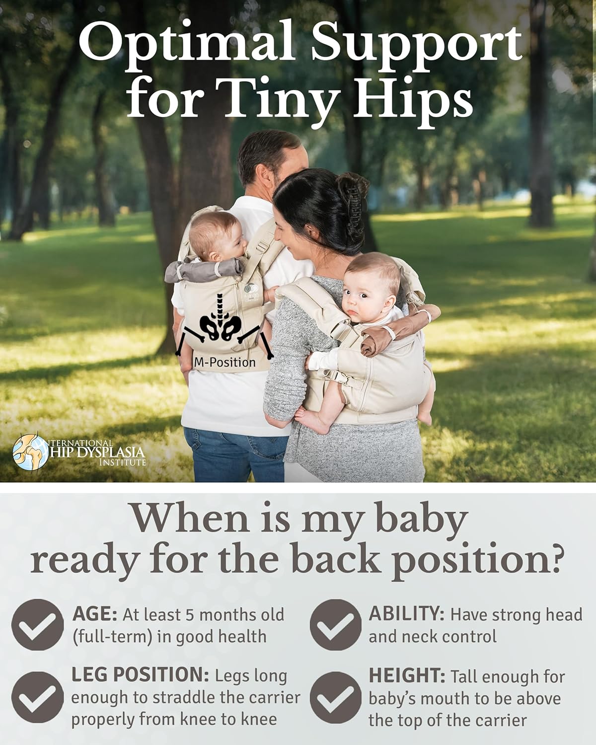 TwinGo Carrier - Breathable Twin Baby Carrier That Separates into 2 Baby Carriers, Adjustable Twin Carriers for Babies and Toddlers (10-45 lbs), Fits Adults XS-XXL - Air Model, Simply Neutral