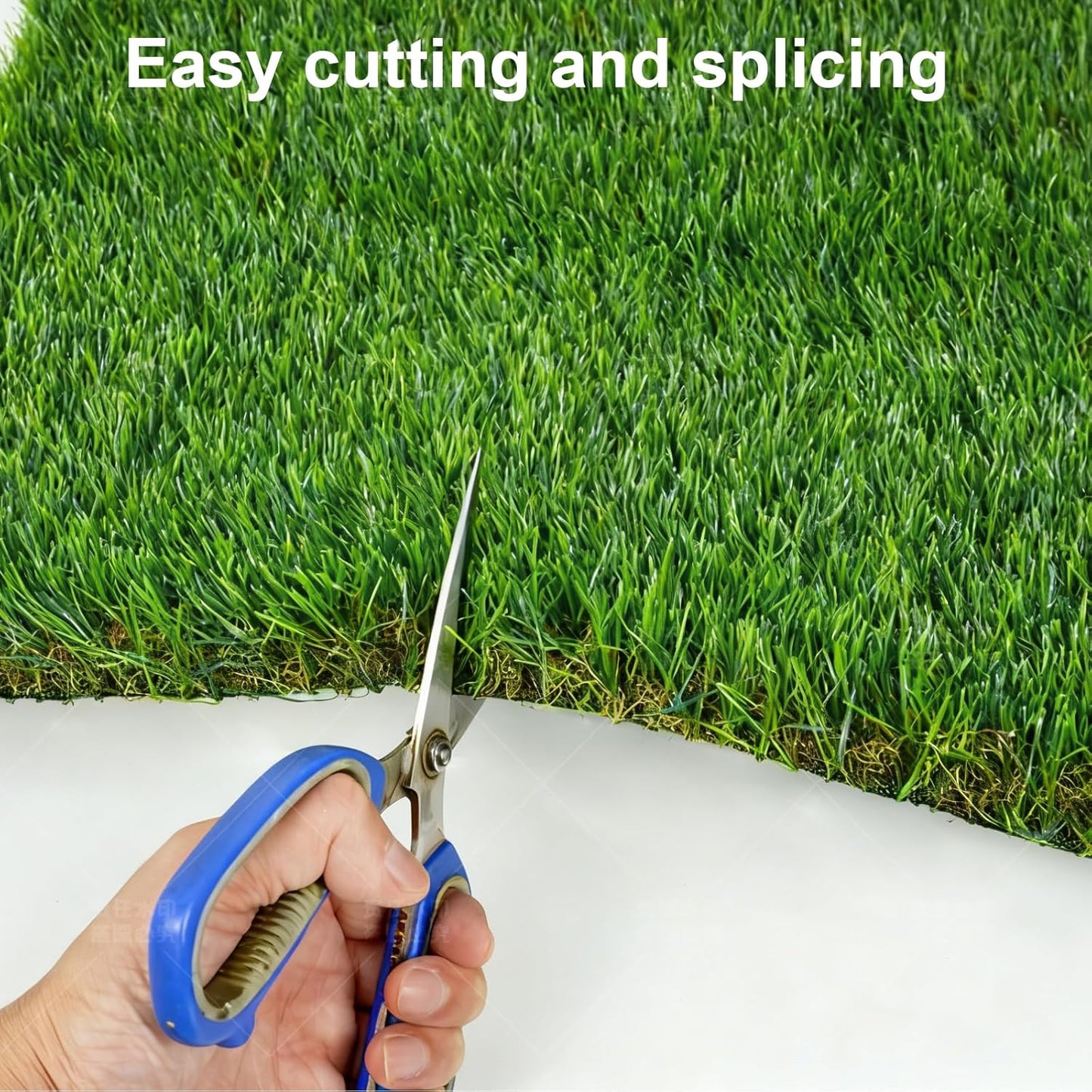 Washable Artificial Grass Pads for Dogs, 2-Pack 23x23 inch Reusable Turf Mats, Realistic Grass for Indoor Puppy Potty Training.
