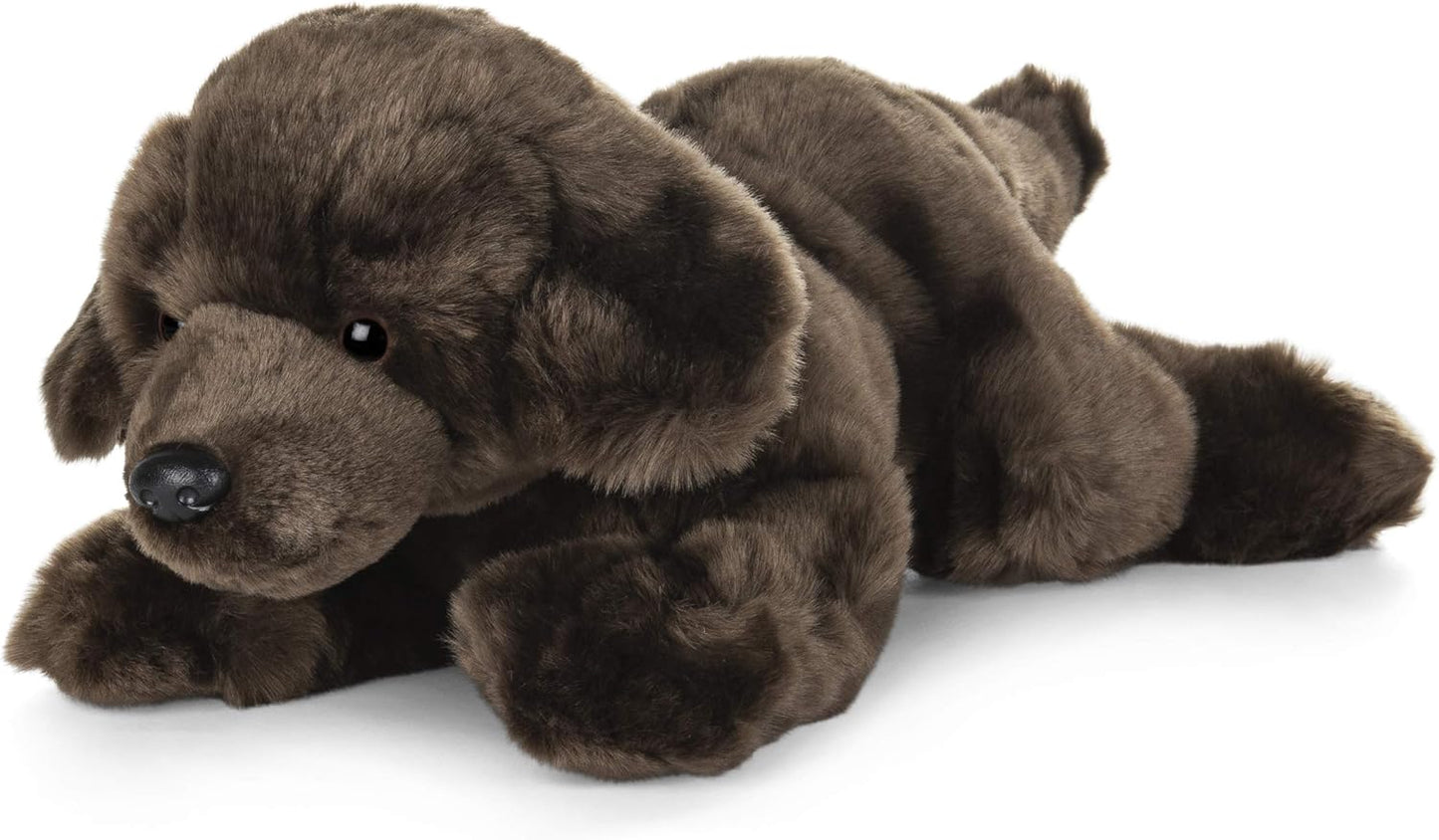 GUND Chocolate Labrador Dog Stuffed Animal Medium 14 inch Plush Toy