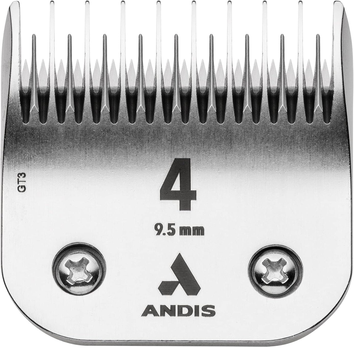 Andis 72625 Carbon-Infused Steel UltraEdge Dog Clipper Blade, Size-4 Skip-Tooth, 3/8-Inch Cut Length