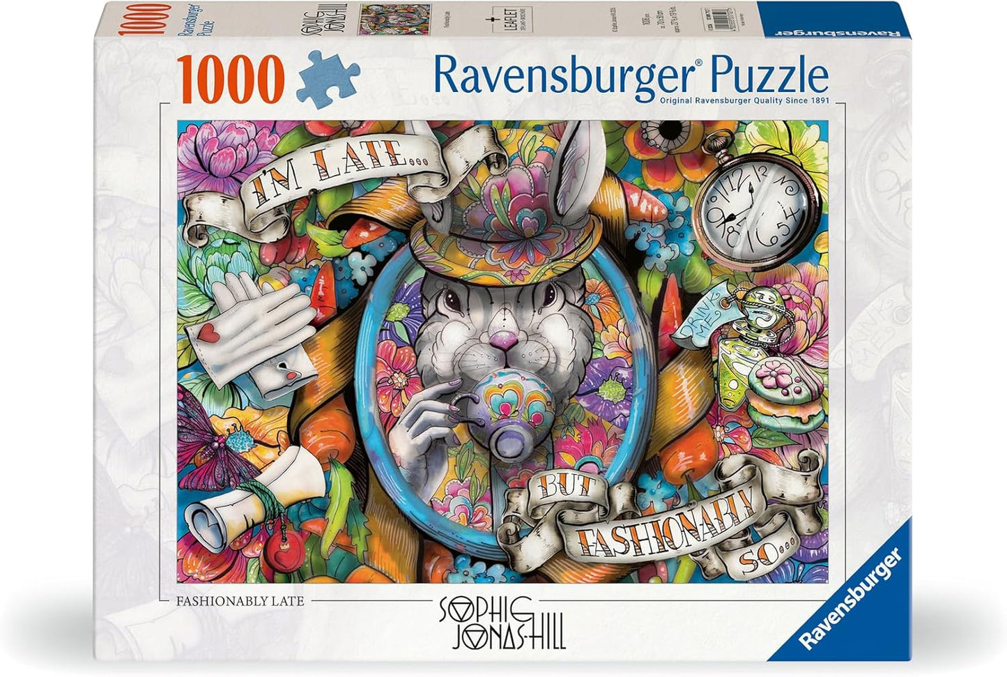 Ravensburger Fashionably Late 1000 Piece Puzzle for Adults