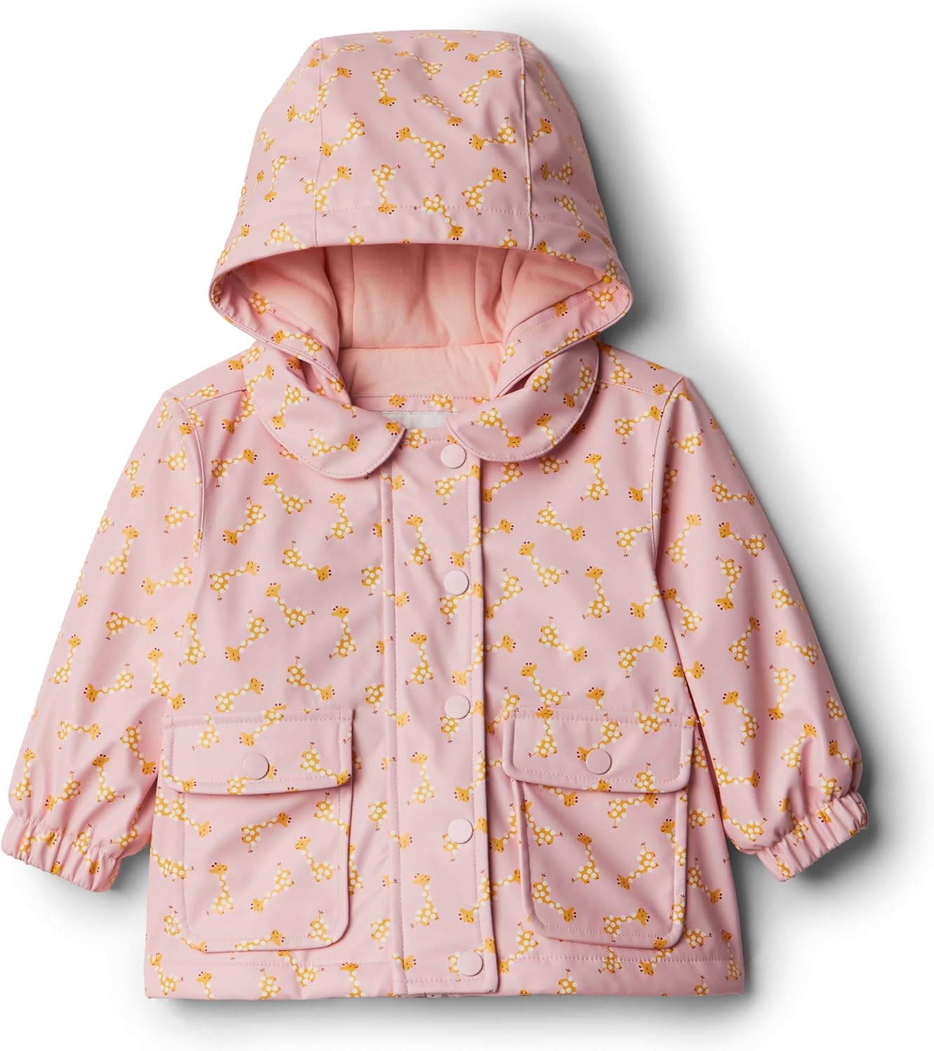Amazon Essentials x Sofia Grainge Toddler and Baby Girls' Water-Repellent Rain Jacket