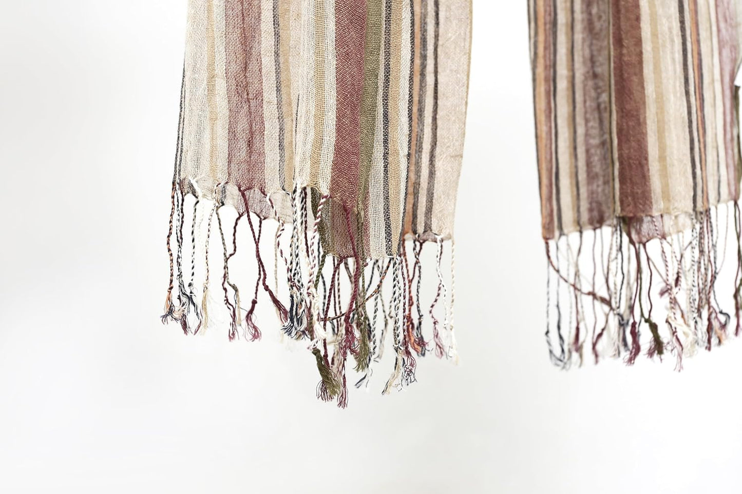 Jeelow Lightweight Summer Scarf Light Shawl Wrap Linen Feel Scarves For Men And Women