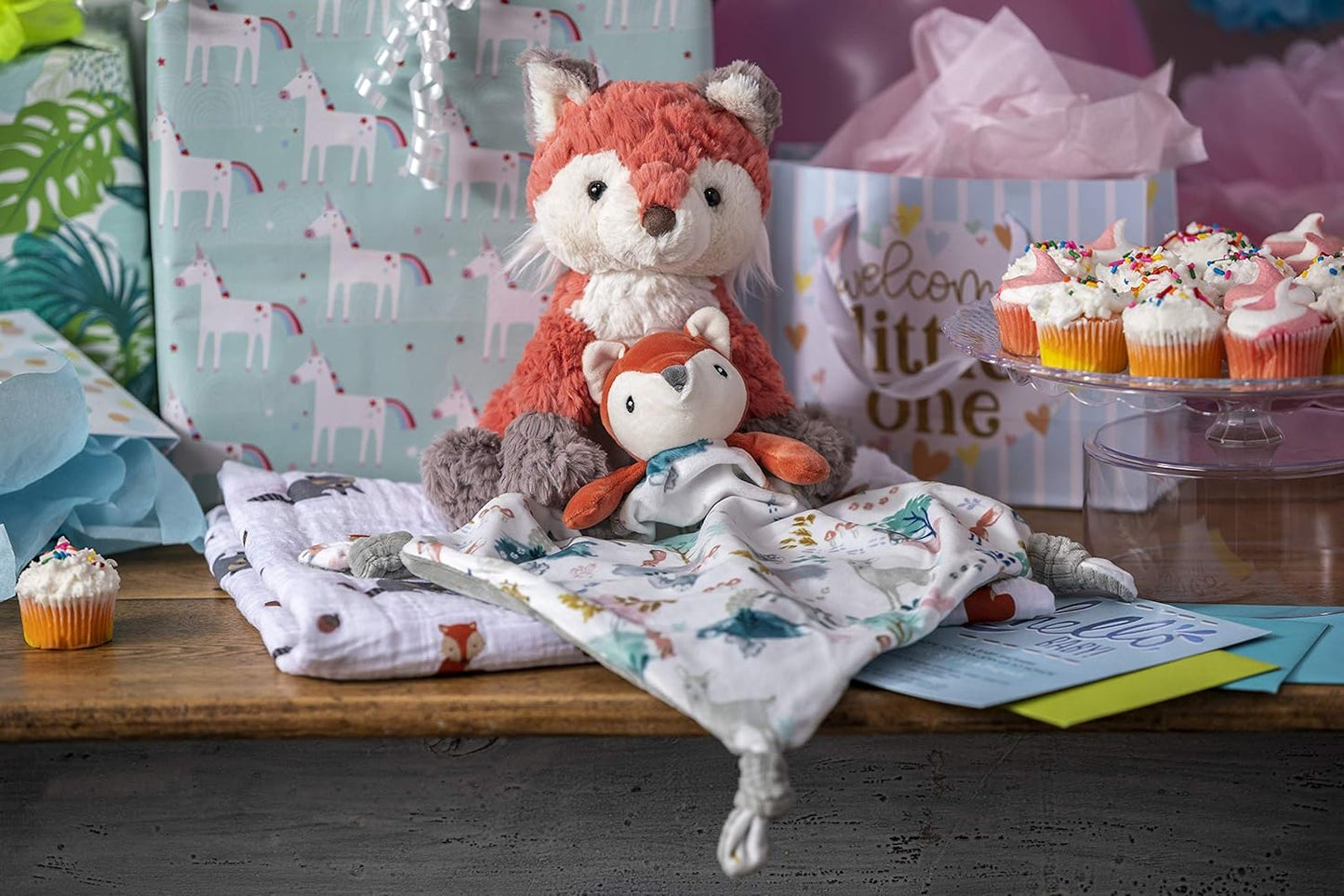 Mary Meyer Putty Stuffed Animal Soft Toy, 8-Inches, Coral Fox