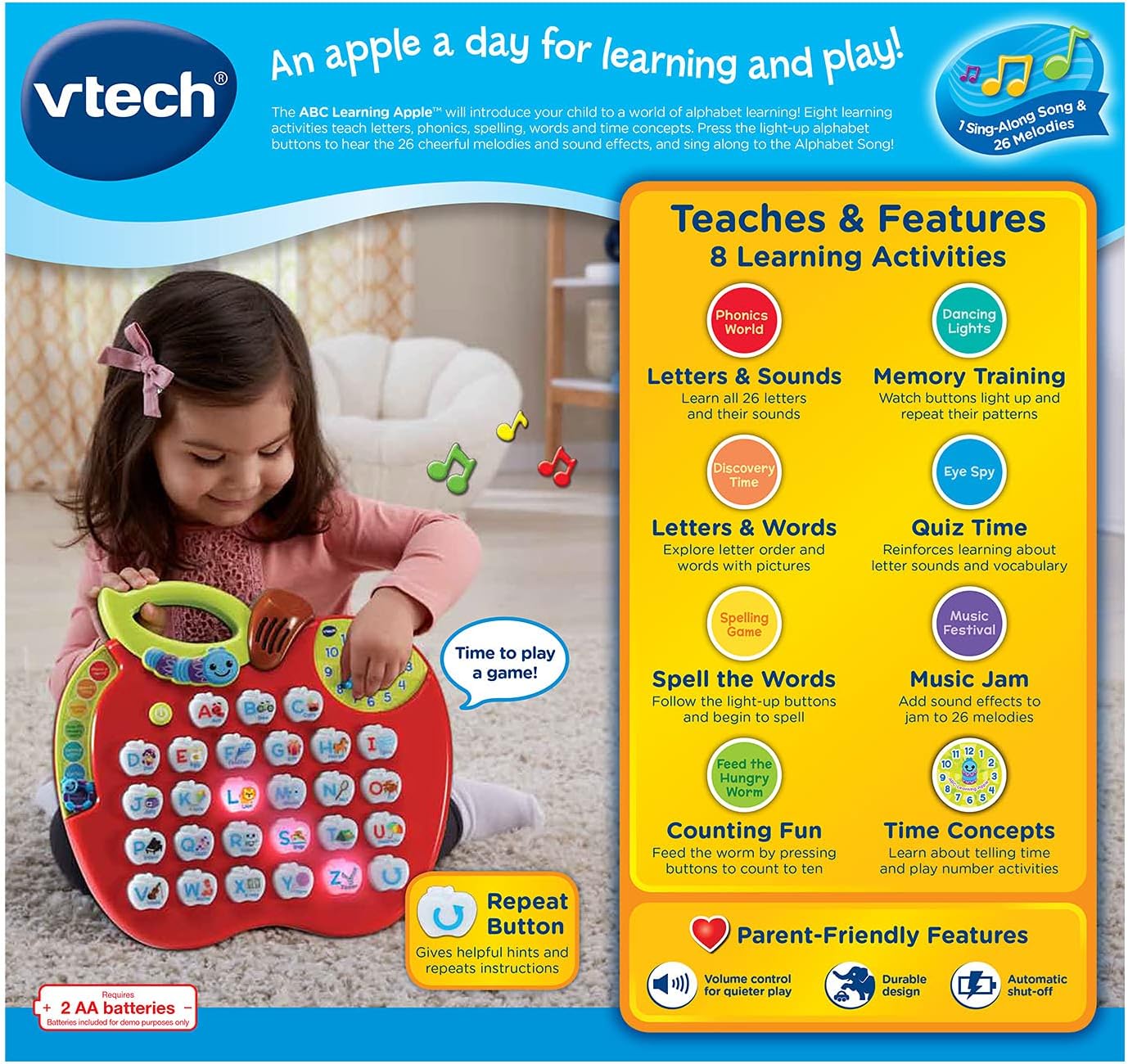VTech ABC Learning Apple , Red