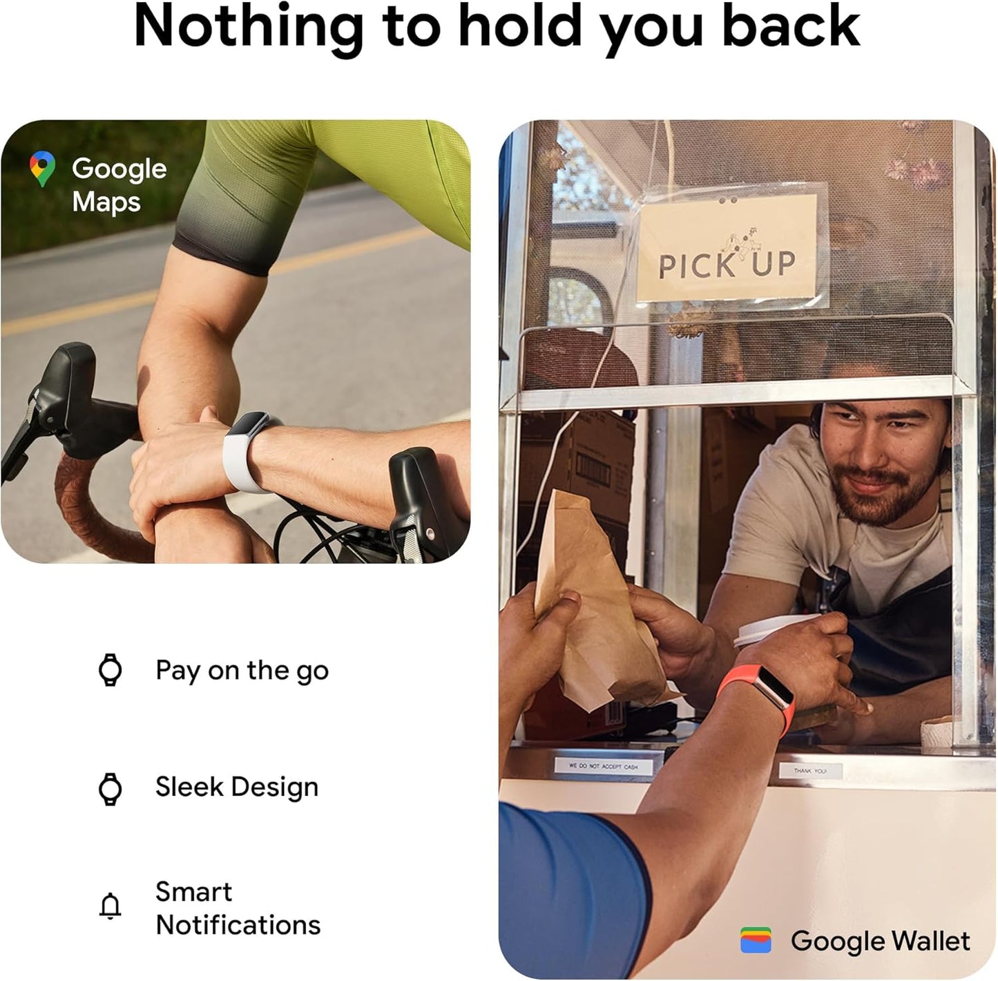 Fitbit Charge 6 Fitness Tracker with Google apps, Heart Rate on Exercise Equipment, 6-Months Premium Membership Included, GPS, Health Tools and More, Porcelain/Silver, One Size (S & L Bands Included)