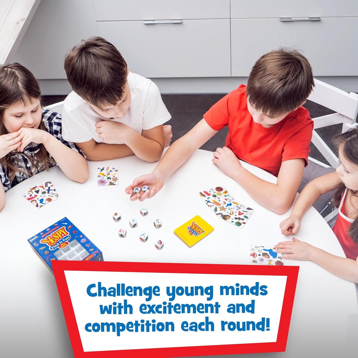 Briarpatch I SPY Find It Fast Game - an Immersive I Spy Adventure for Ages 6+ | Fast-Paced Dice Action, Brain Teasers, Hand-Eye Coordination, and Literacy Skill Building