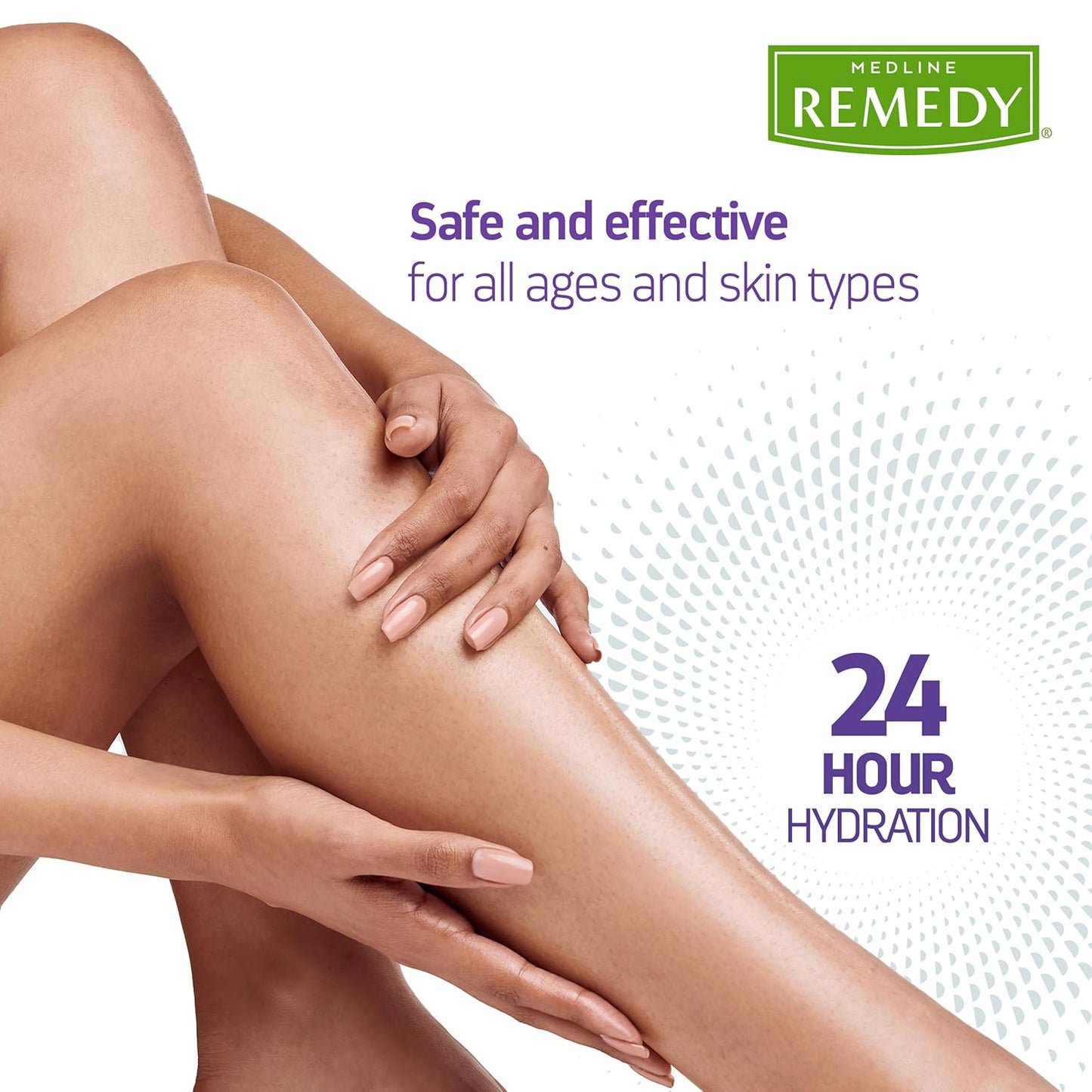 Medline Remedy Phytoplex Nourishing Skin Cream, Unscented Skin Moisturizer, Paraben Free Body Lotion, 16 Fl Oz
