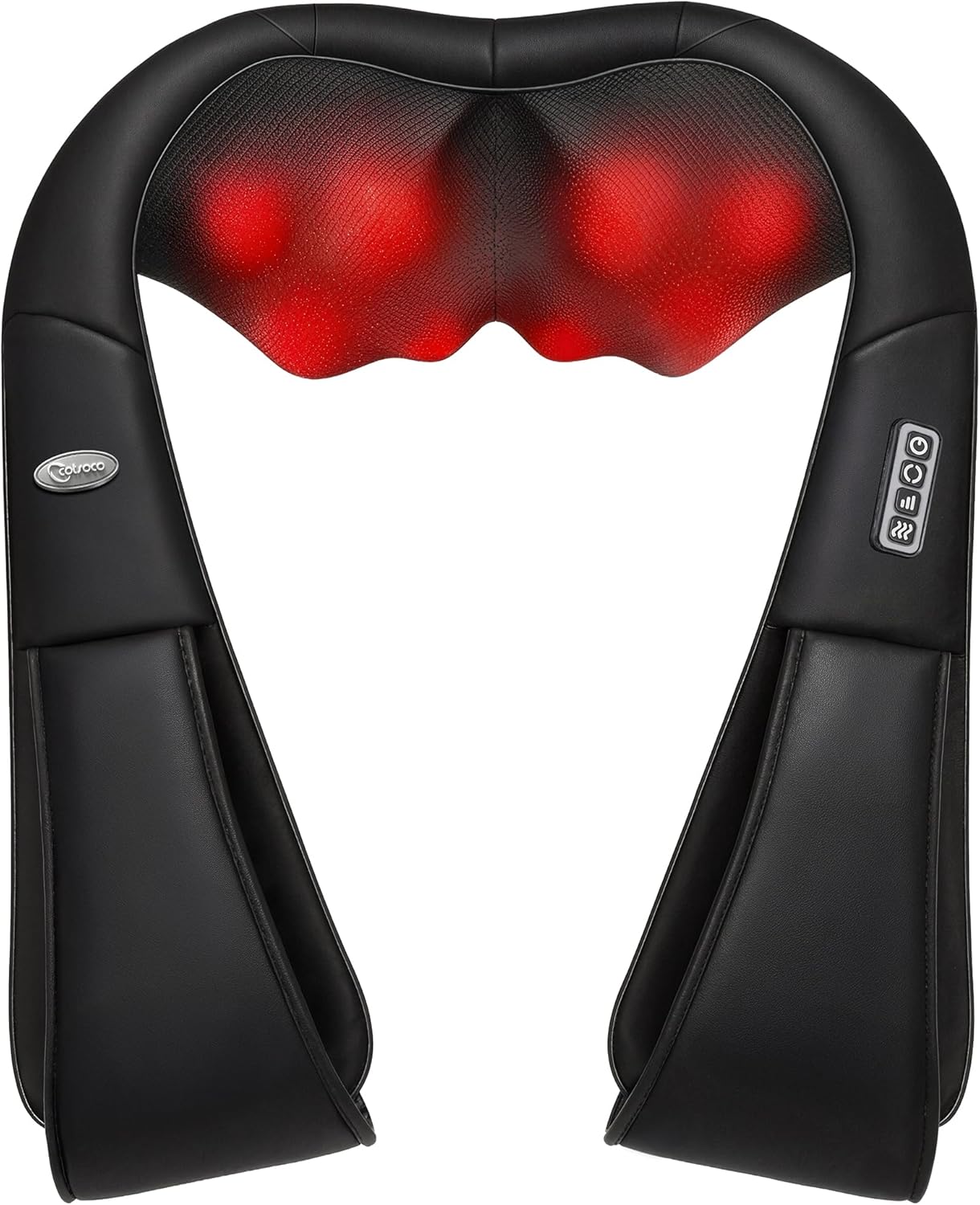 Neck Massager, Shiatsu Shoulder and Back Neck Massager with Heat, Neck Massager Pillow for Neck for Body Muscle Pain Relief, Neck Massager Gifts for Mom Dad Women Men, Home, Office Car Use