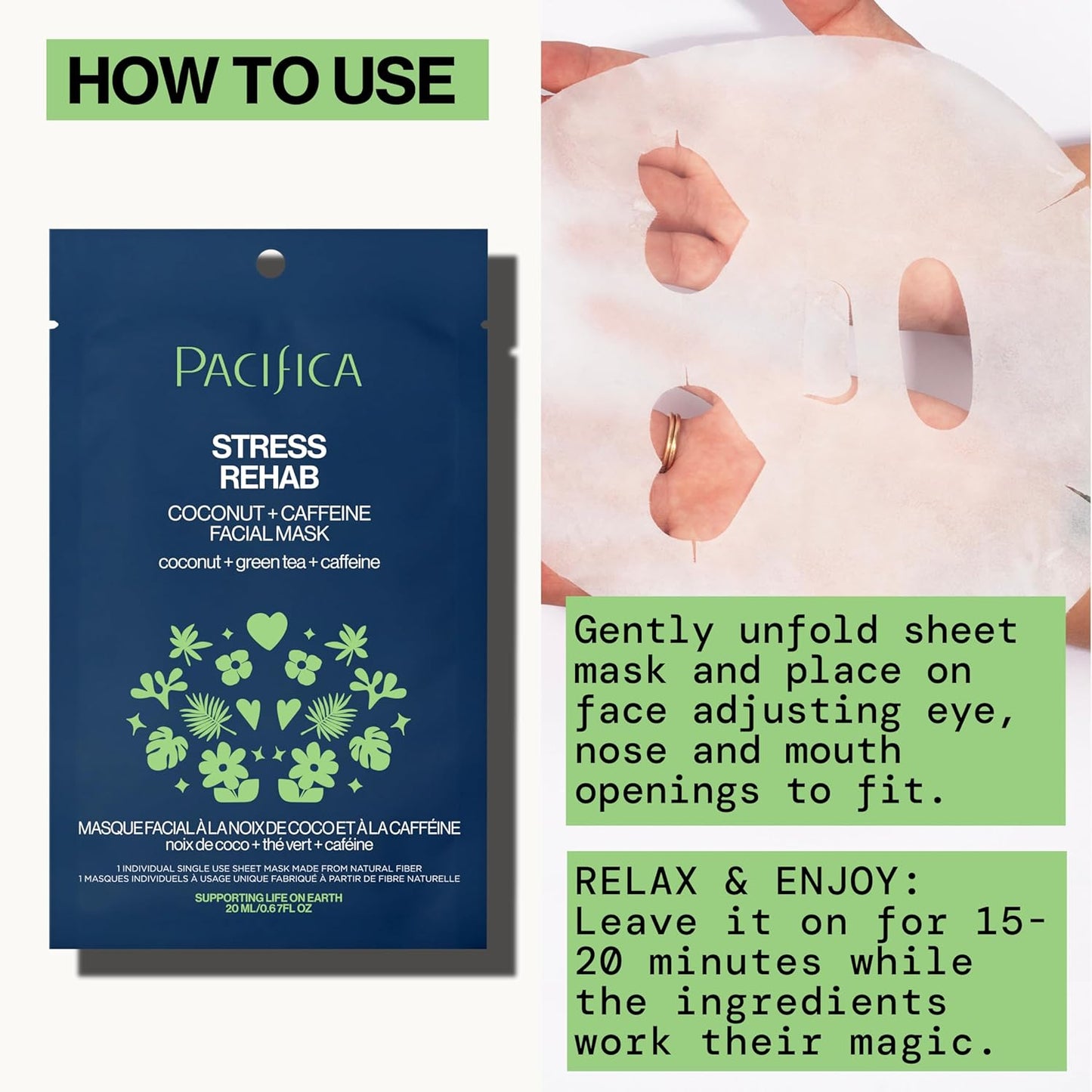Pacifica Sheet Masks for Face