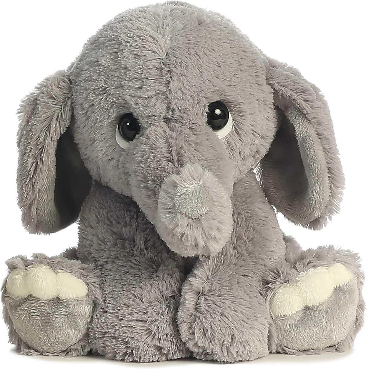 Aurora® Playful Lil Benny Phant™ Baby Stuffed Animal - Soft & Cuddly Toy - Imaginative Play - Gray 9 Inches