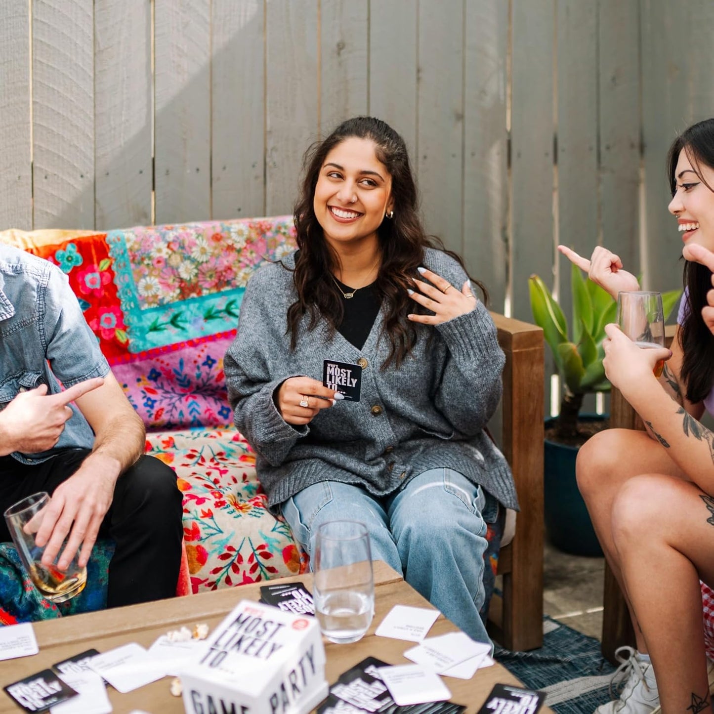 DSS Games Who's Most Likely to...Kinda Clean Family Edition [A Party Game | Great for Adults & Teens | Game Nights & Big Groups]