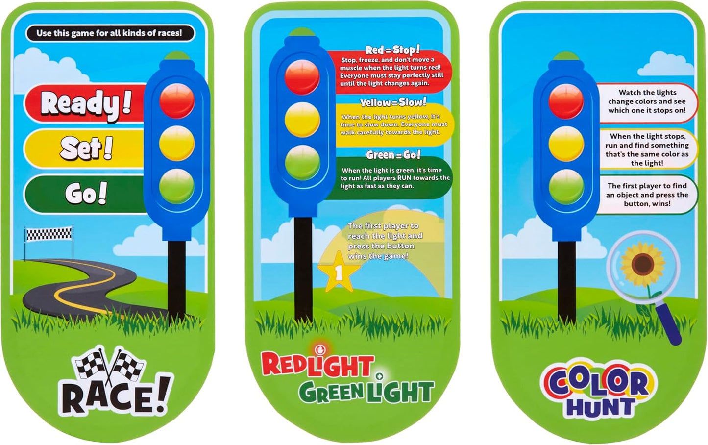 Little Tikes Red Light Green Light, Active Play Sports Toys, for Boys and Girls Ages 3+ Years