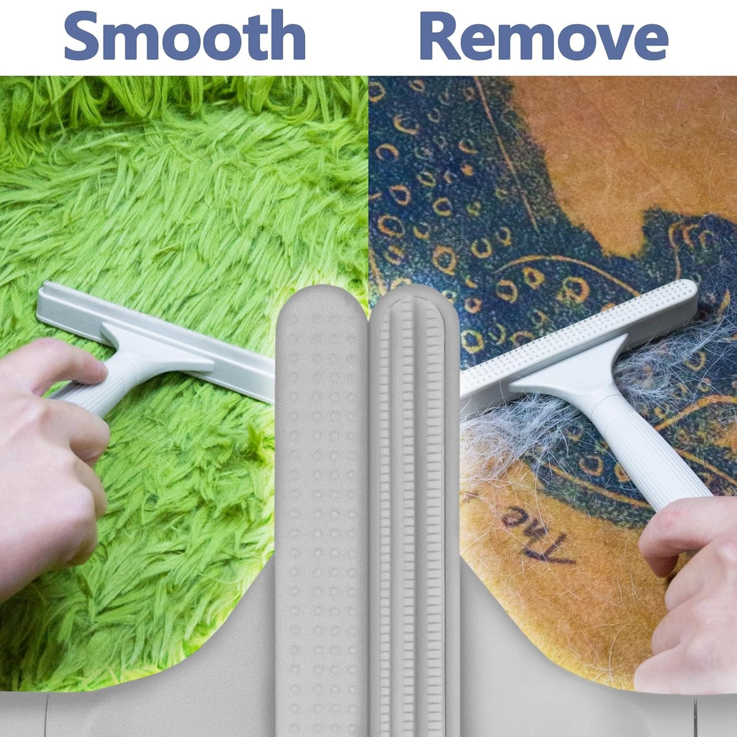 Cat Dog Self Cleaning Slicker Grooming Brush Pet Hair Removal Tool Reusable Lint Remover Carpet Scraper for Clothes Couch Pet Bed Furniture Bedding Sofa Car