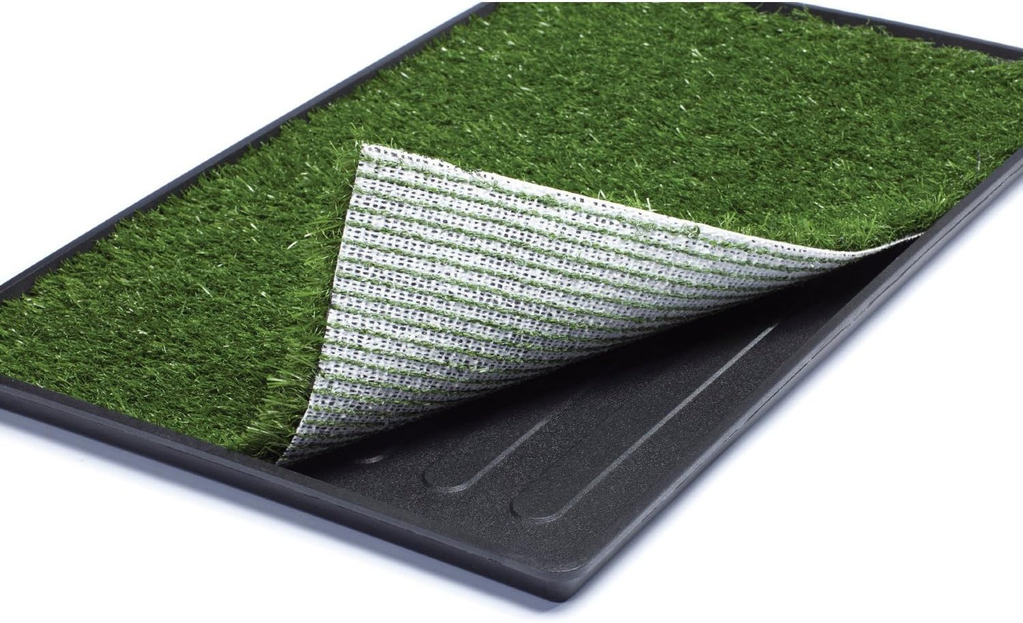Prevue Pet Products Replacement Tinkle Turf Pee Patch for Item 502 - Realistic Grass Potty Pad, Washable Artificial Grass Mat Replacement for Tray, for Indoor or Outdoor Use - Large Dogs