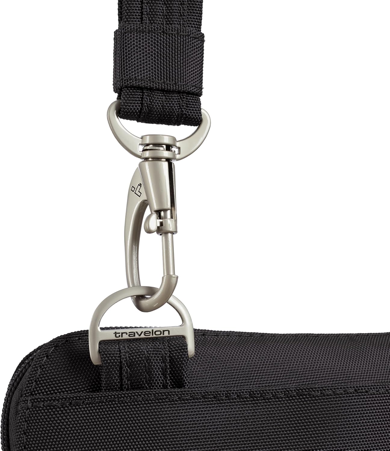 Travelon Anti-theft Classic Slim Double Zip Crossbody