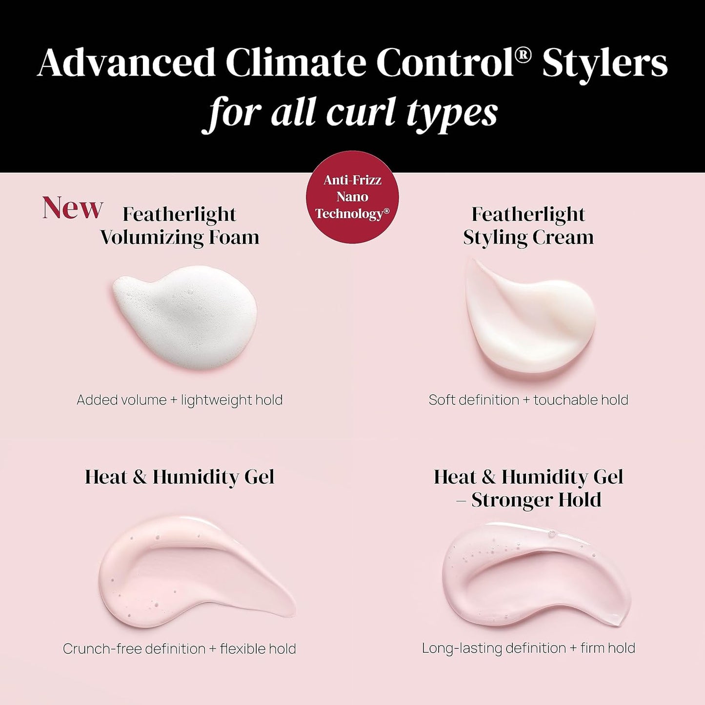 Ouidad Advanced Climate Control Styling Cream for Curly Hair – Featherlight Curl Cream for Hydrated, Shiny & Frizz-Free Definition, Flexible, Soft Hold For All Curl Types, Sulfate-Free