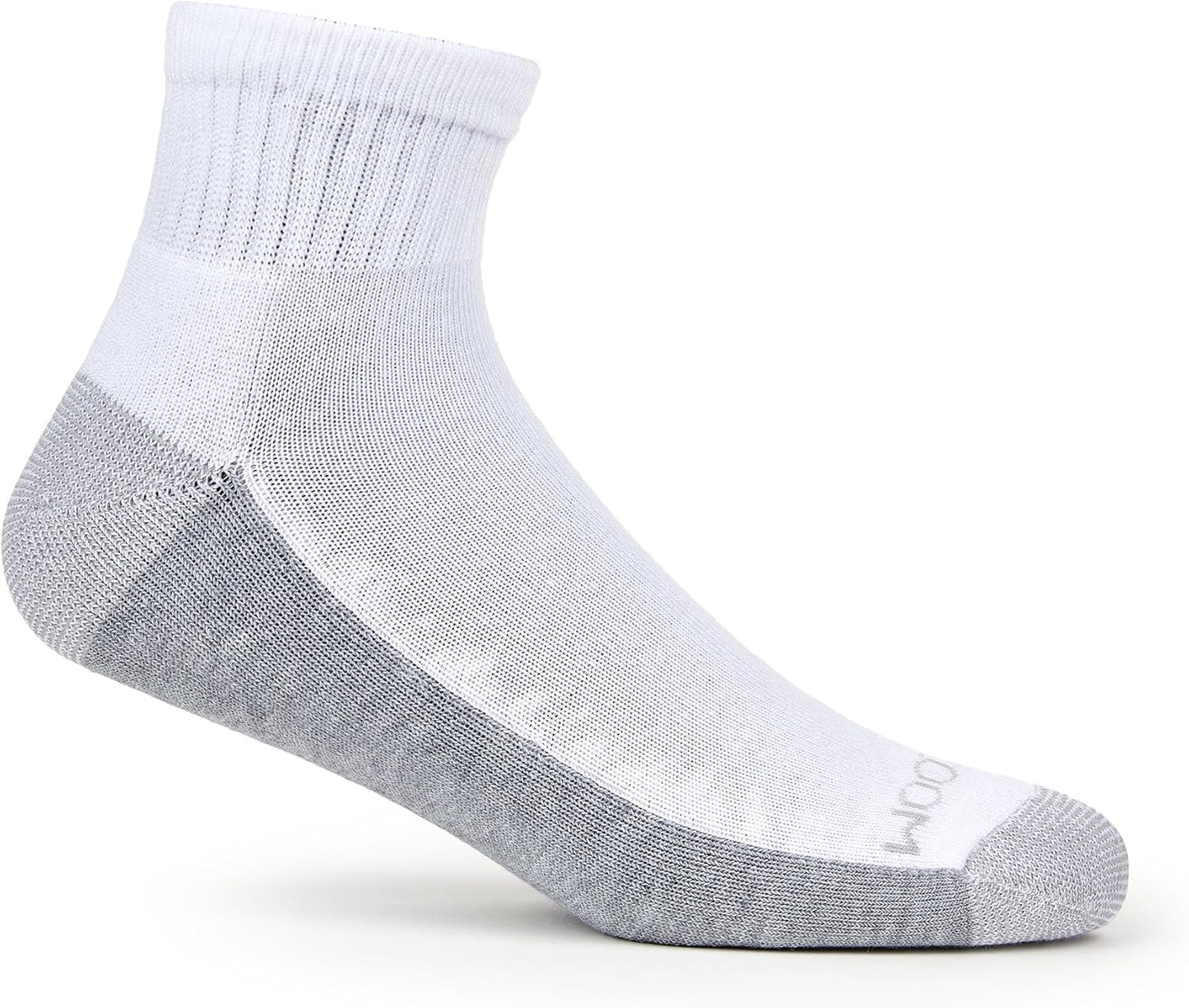 Fruit of the Loom Men's Dual Defense Ankle Socks, Odor Protection with Half Cushion, Multi-Packs